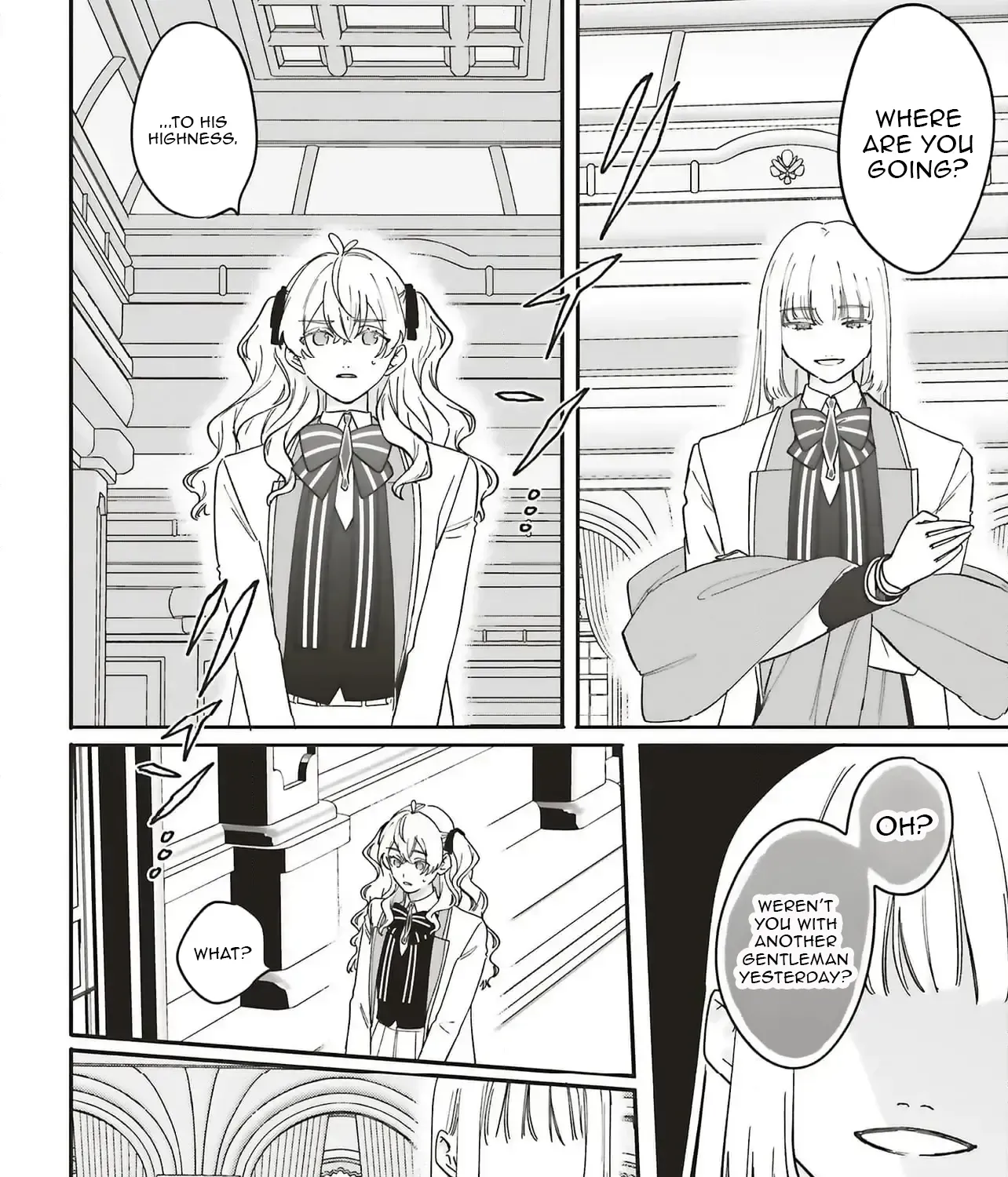 The Villainess is oblivious to the Prince