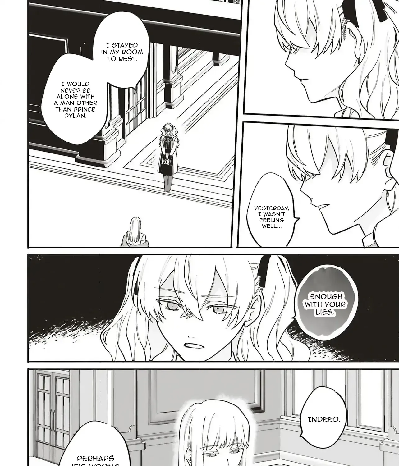 The Villainess is oblivious to the Prince