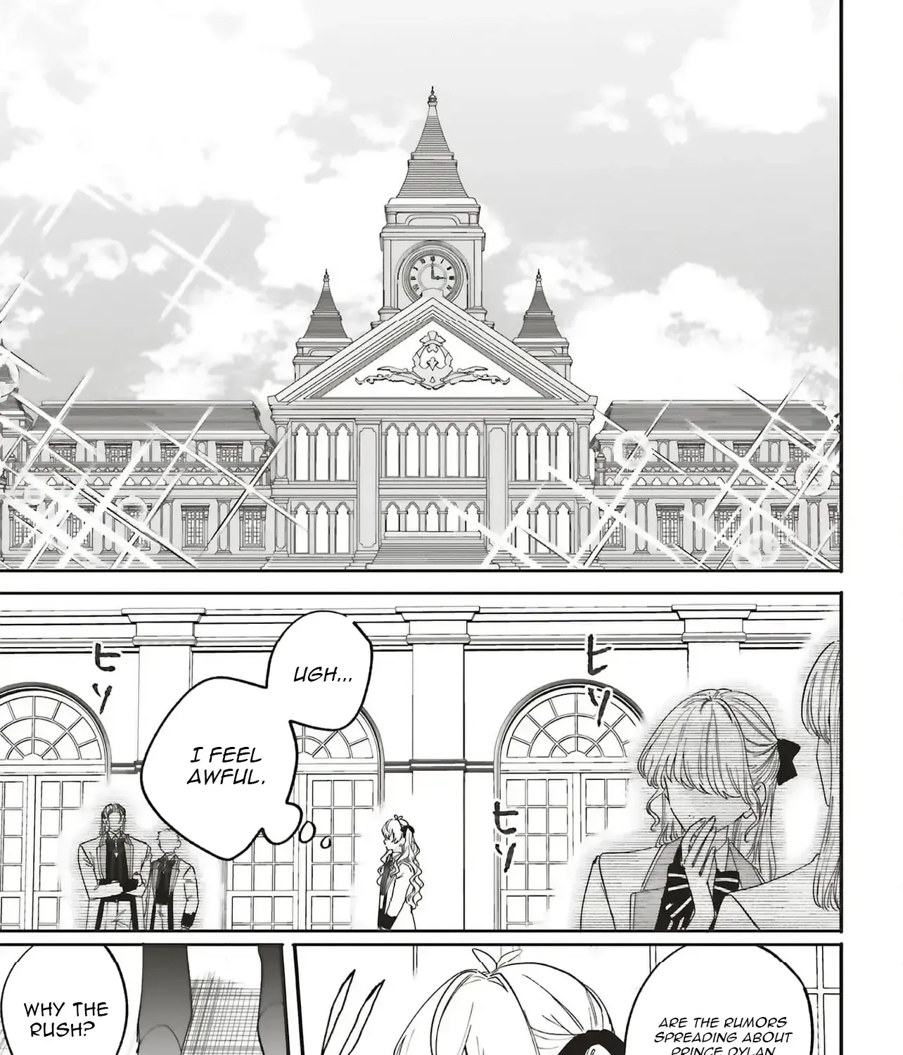 The Villainess is oblivious to the Prince