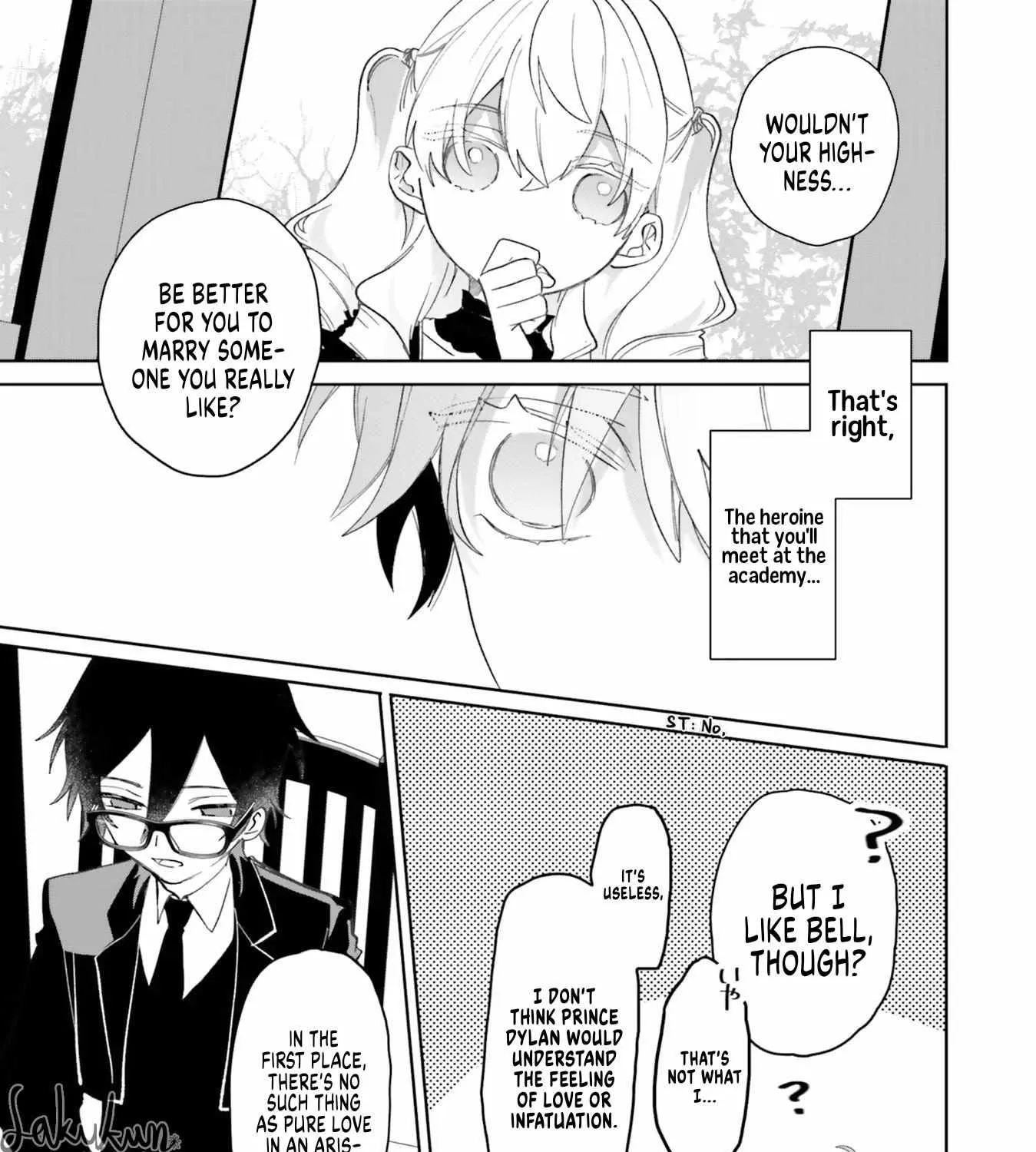 The Villainess is oblivious to the Prince