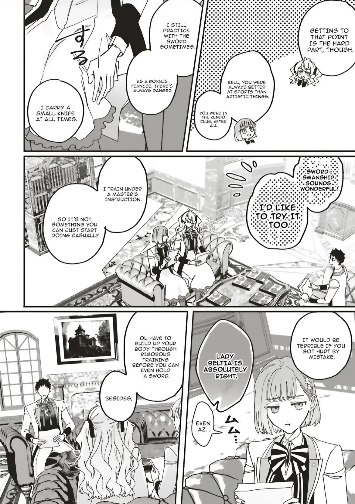 The Villainess is oblivious to the Prince