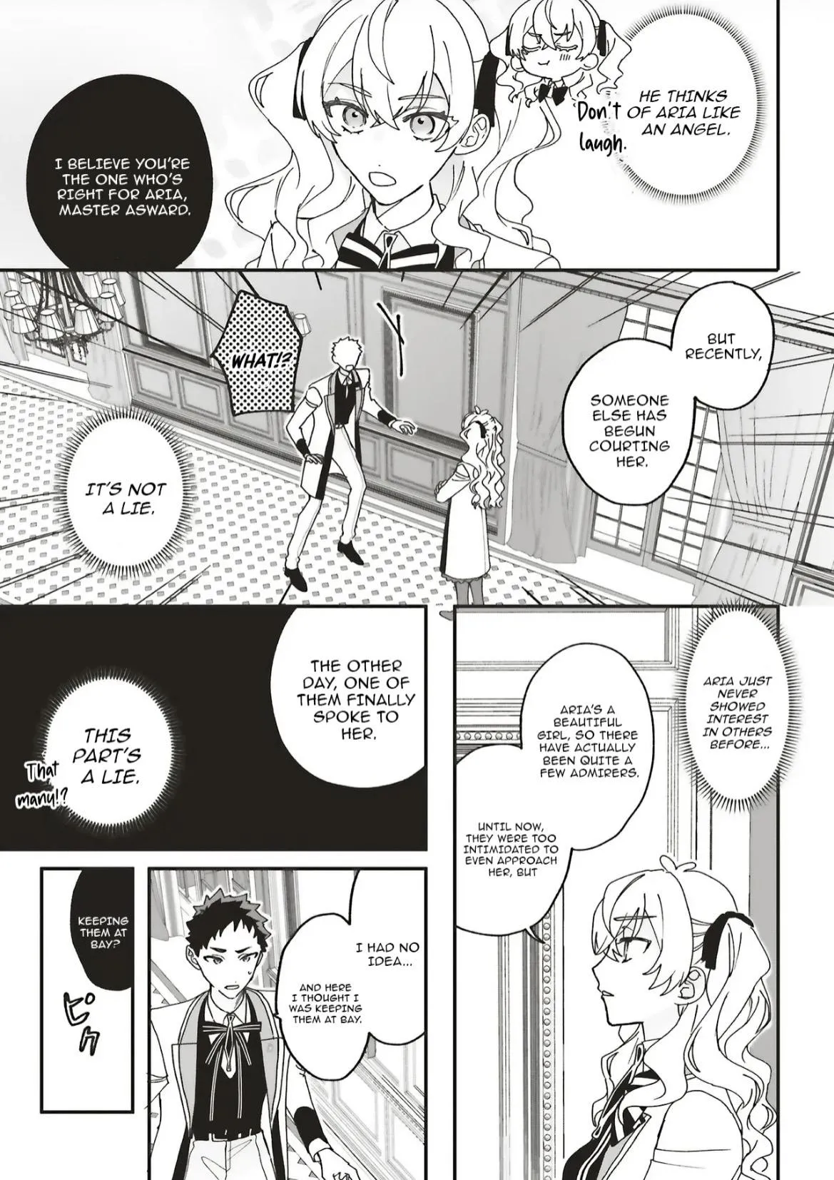 The Villainess is oblivious to the Prince
