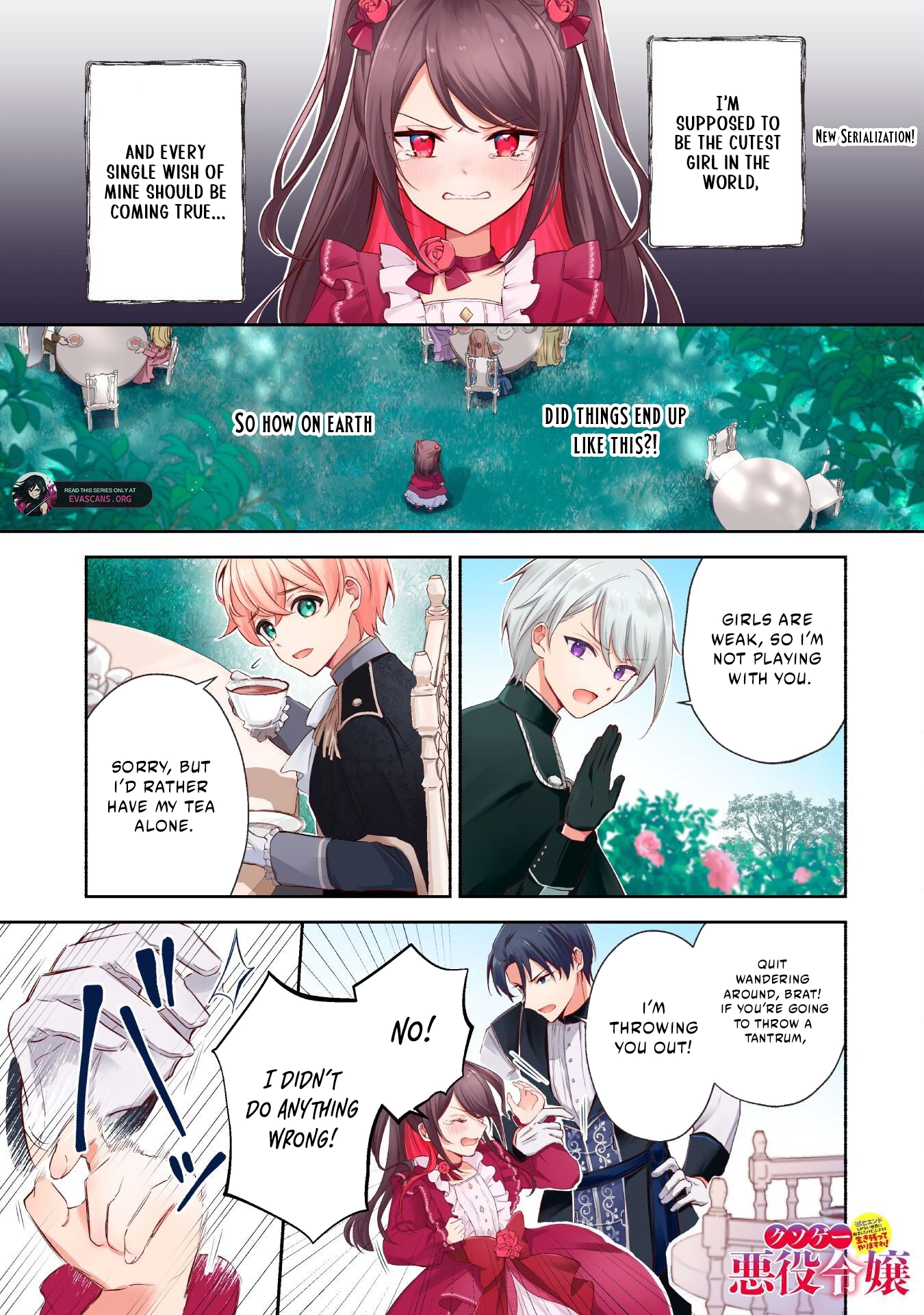 The Villainess of a Crappy Game: I was reincarnated into a world where destruction is the only possible ending, but I