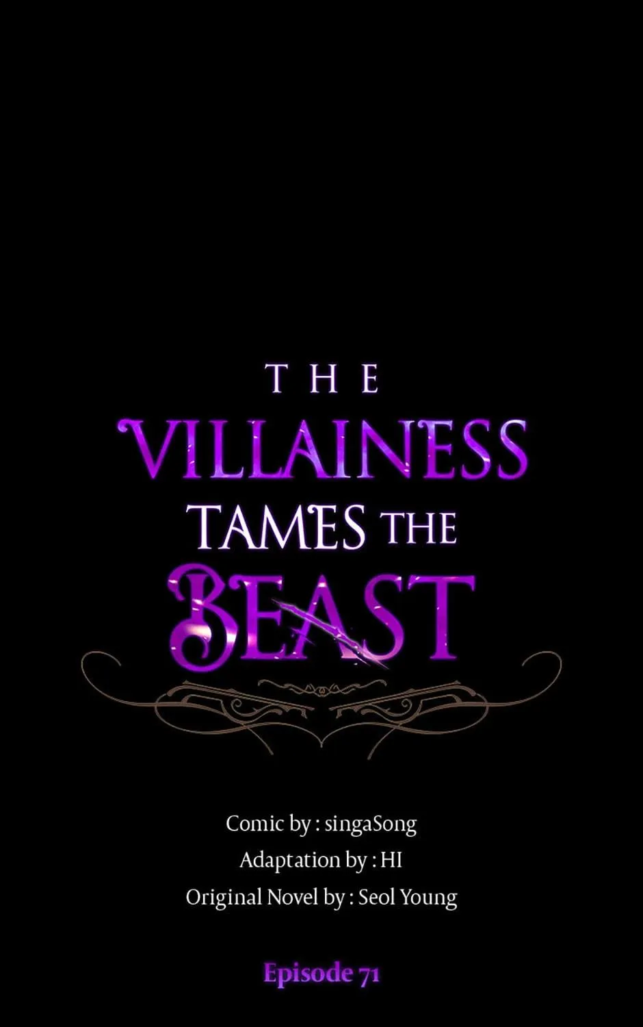 The Villainess Tames The Beast Chapter 71 page 59 - 