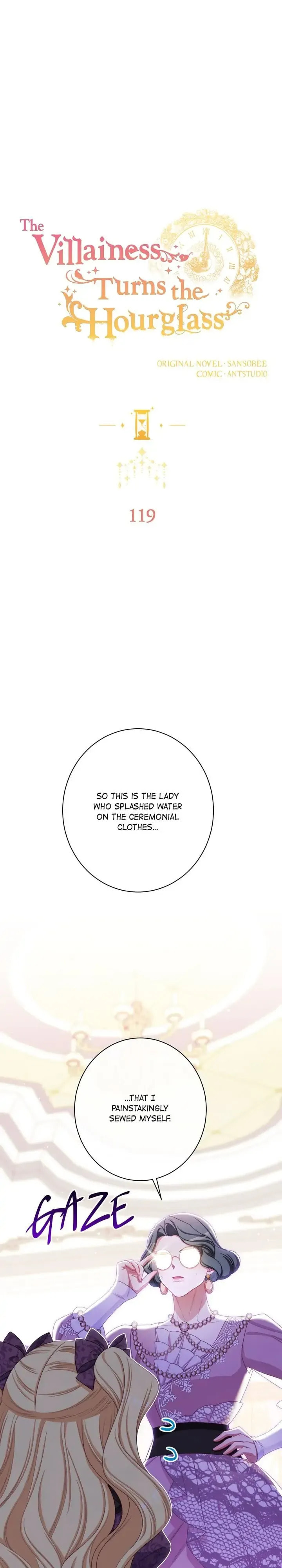 The Villainess Turns the Hourglass Chapter 105.6 page 1 - 