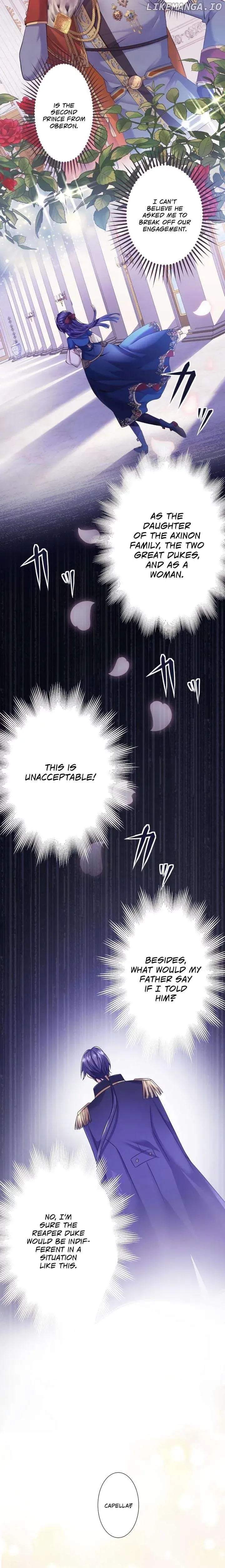 Akuyaku Reijou wa Shinigami Papa ni Fukushuu ga Shitai no ni! Chapter 1 page 5 - 