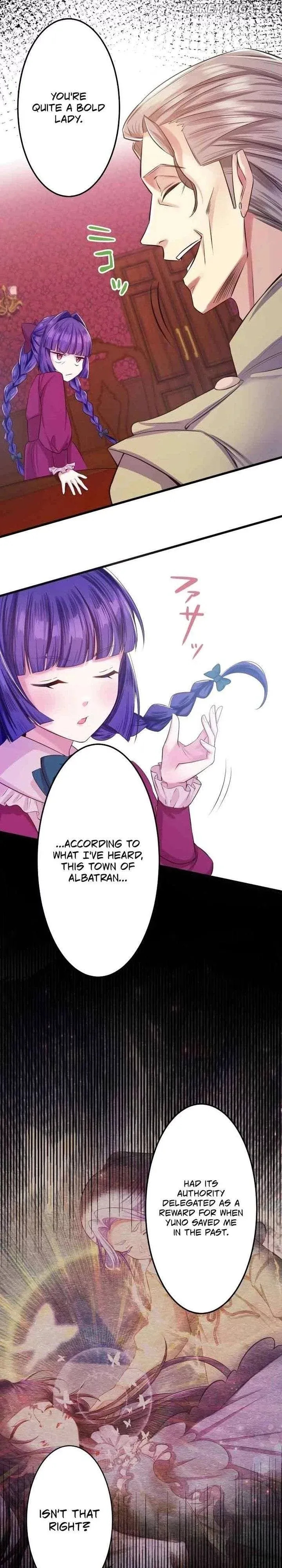 Akuyaku Reijou wa Shinigami Papa ni Fukushuu ga Shitai no ni! Chapter 15 page 18 - 