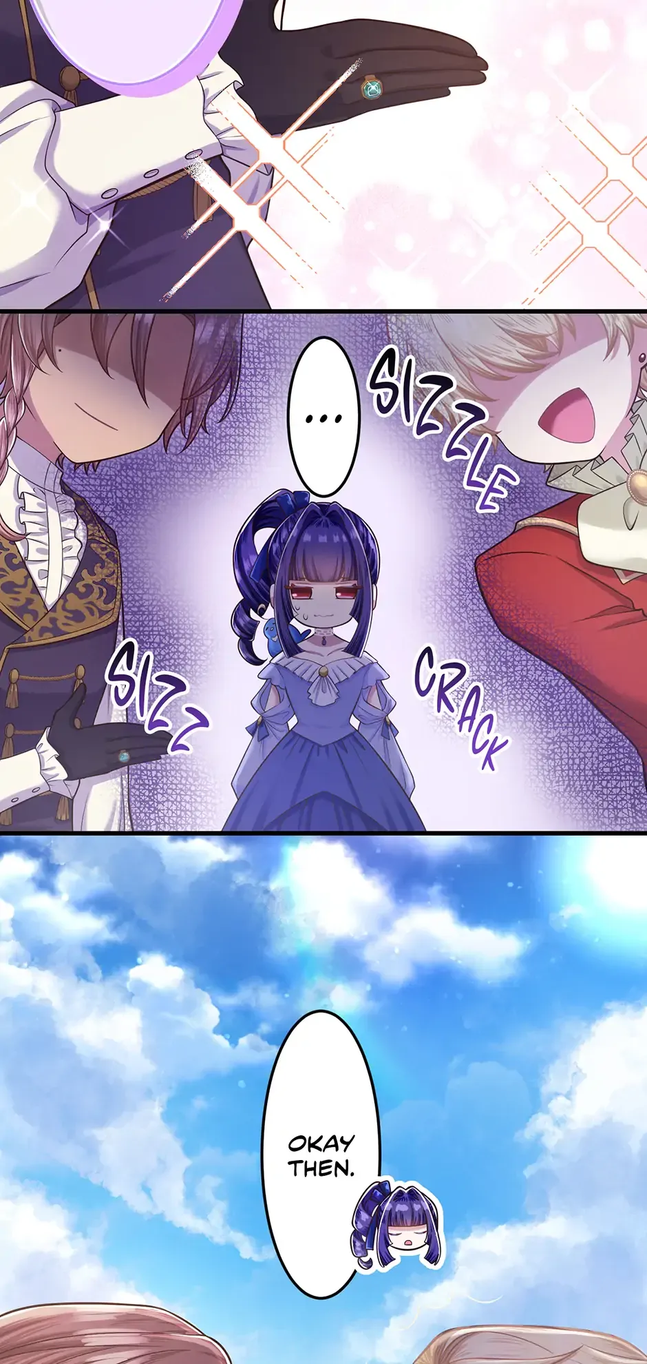 Akuyaku Reijou wa Shinigami Papa ni Fukushuu ga Shitai no ni! Chapter 26 page 18 - 