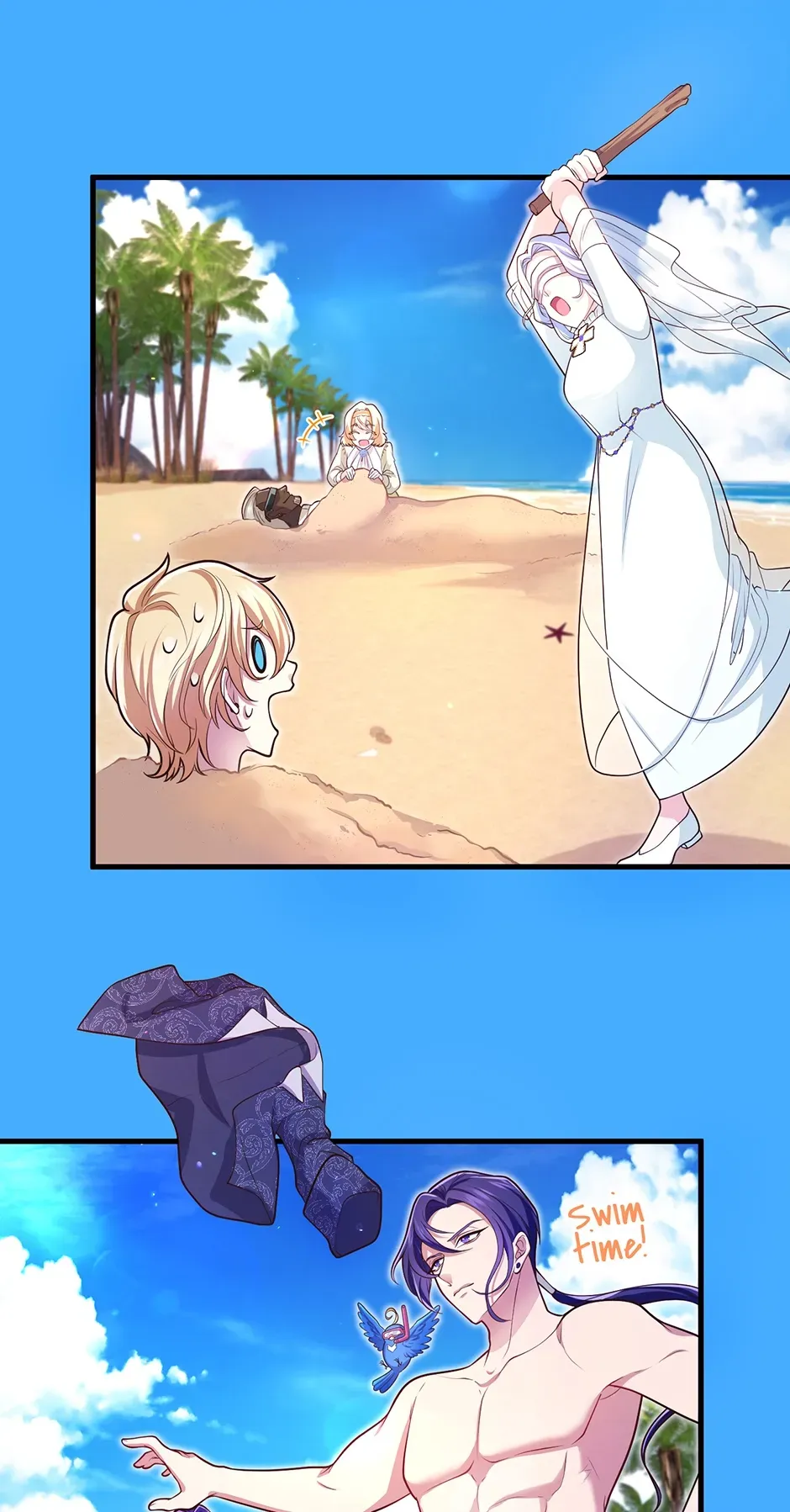 Akuyaku Reijou wa Shinigami Papa ni Fukushuu ga Shitai no ni! Chapter 73 page 55 - 
