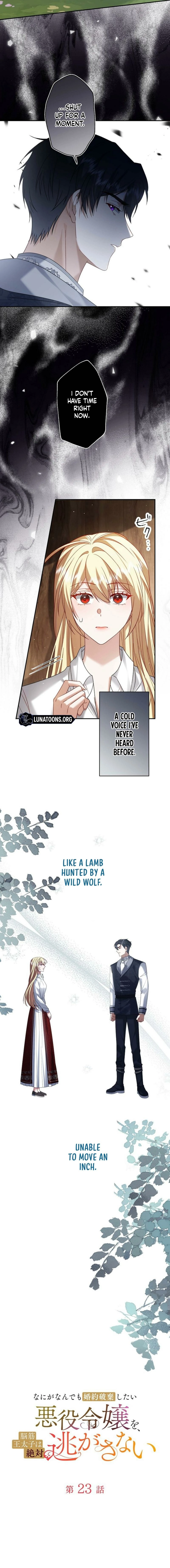 The Villainess Who Absolutely Wants to Break Off Her Engagement Can