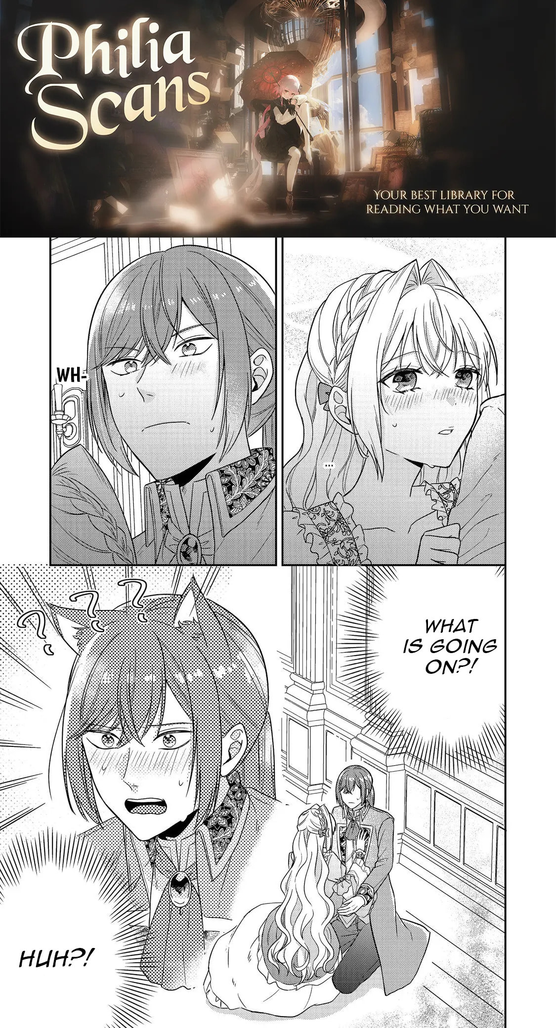 The Villainess who Can Read Minds is Playing With Her Puppy-like Prince Today Too Chapter 18 page 1 - 