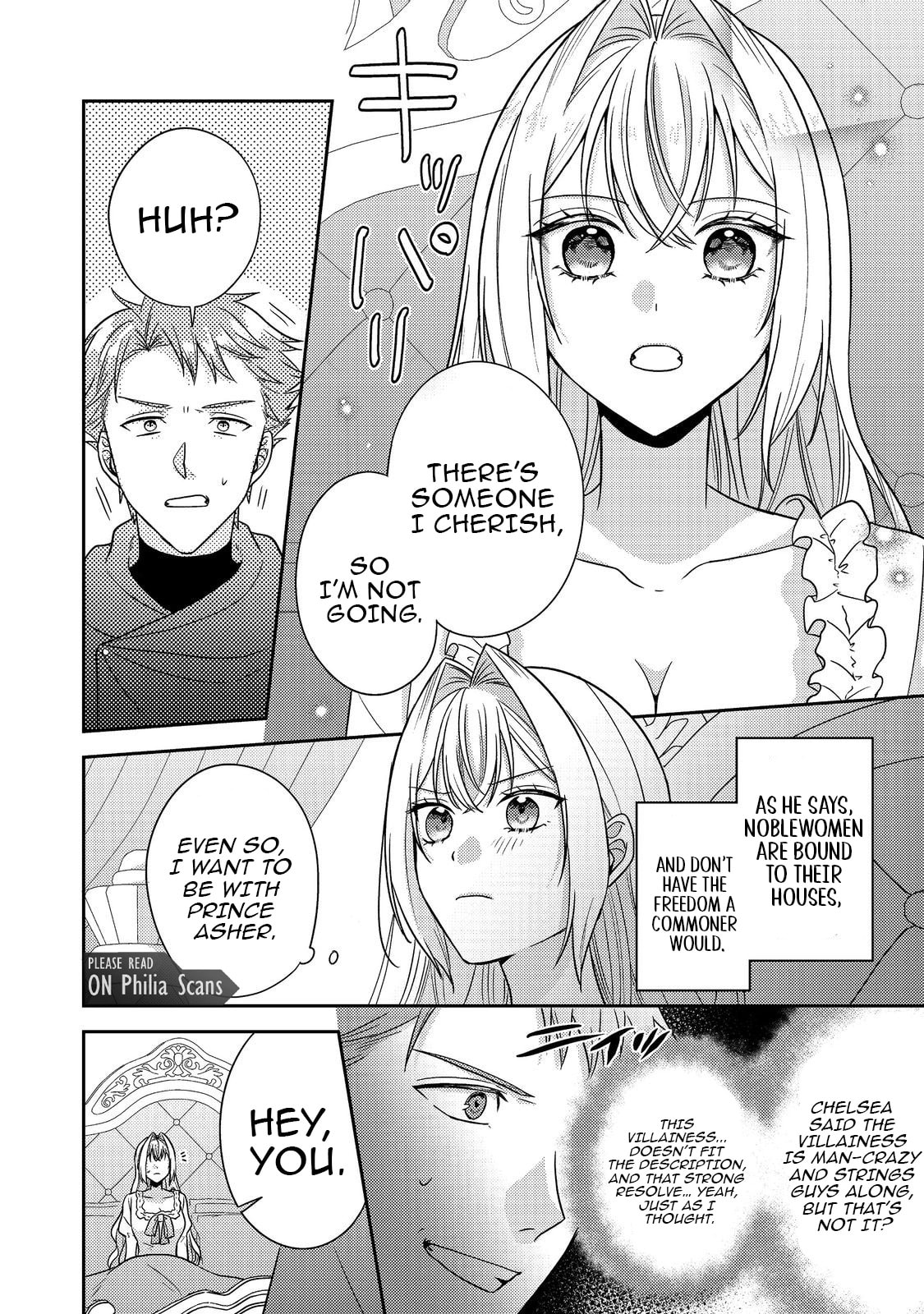 The Villainess who Can Read Minds is Playing With Her Puppy-like Prince Today Too Chapter 20 page 4 - 