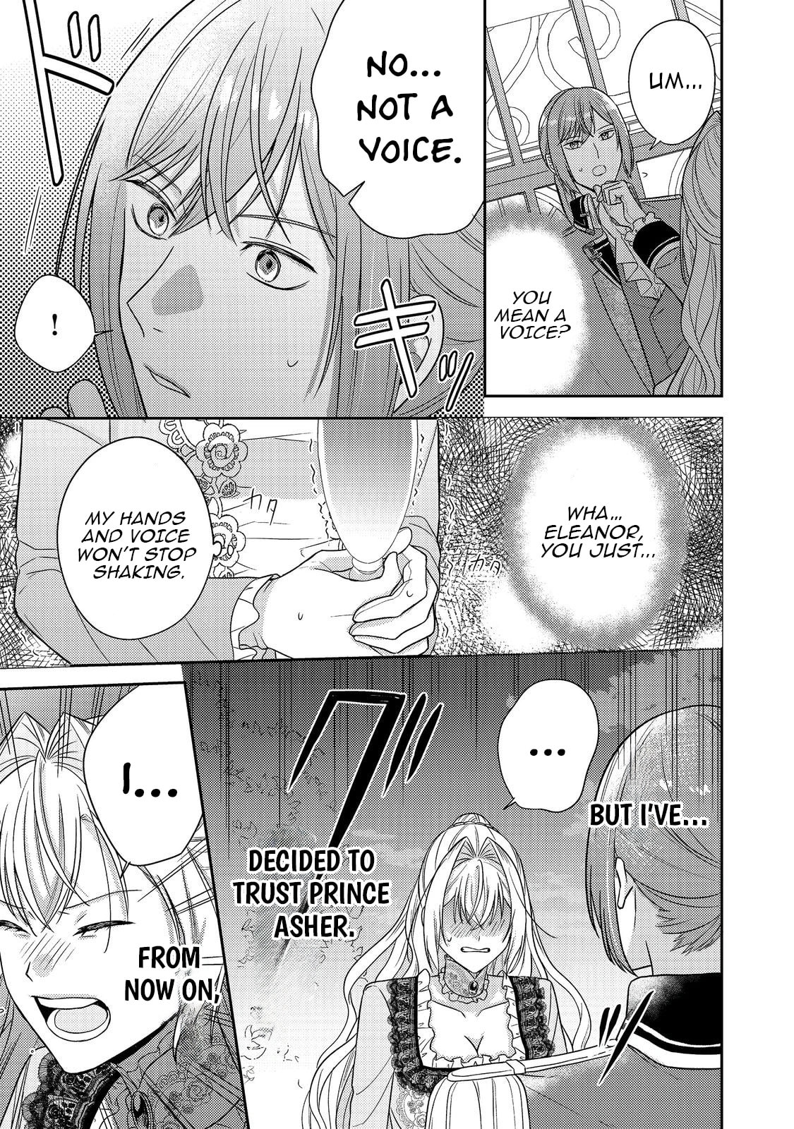 The Villainess who Can Read Minds is Playing With Her Puppy-like Prince Today Too Chapter 20 page 33 - 