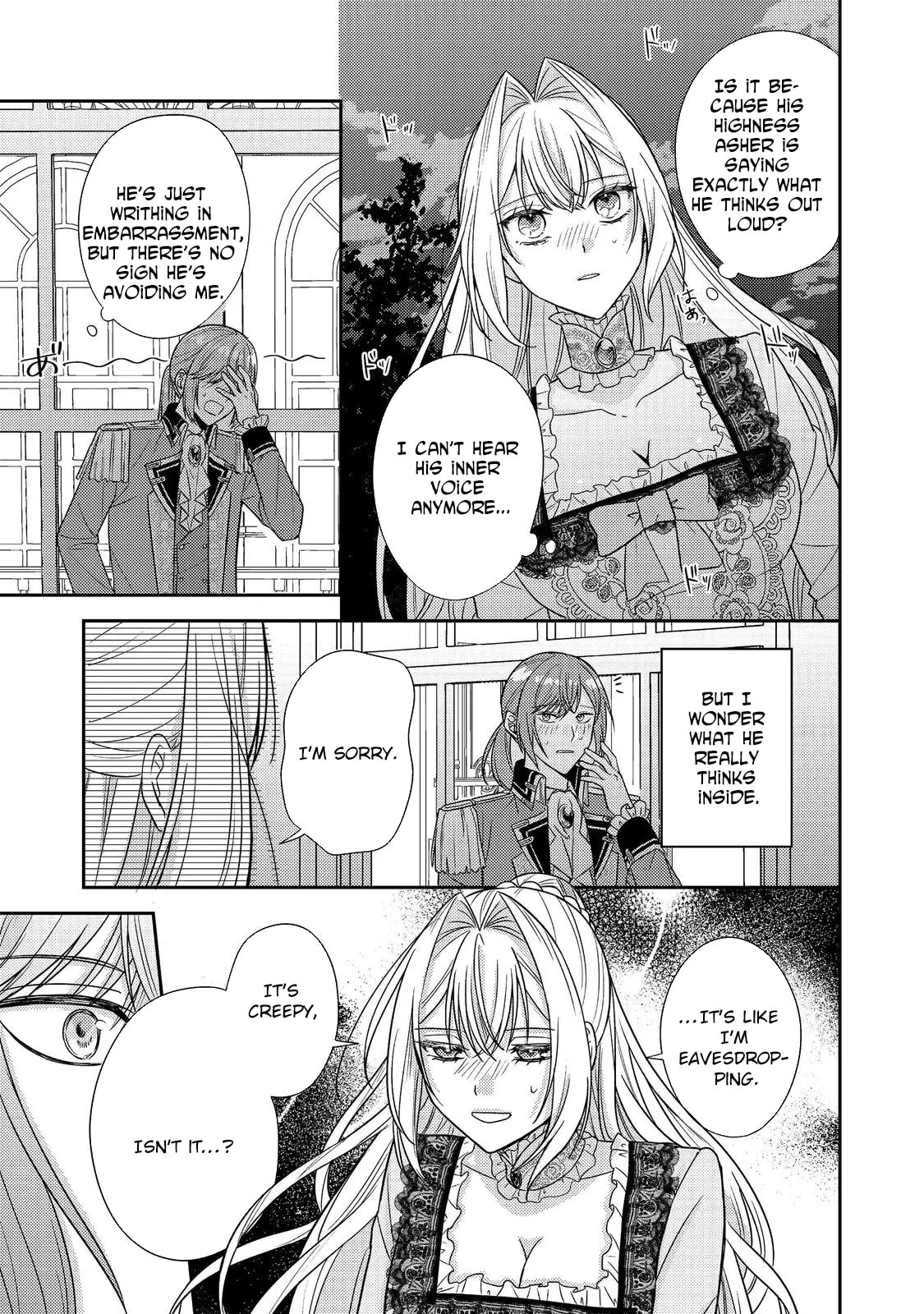 The Villainess who Can Read Minds is Playing With Her Puppy-like Prince Today Too Chapter 21 page 7 - 