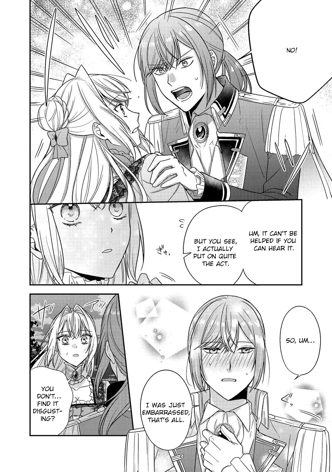 The Villainess who Can Read Minds is Playing With Her Puppy-like Prince Today Too Chapter 21 page 8 - 