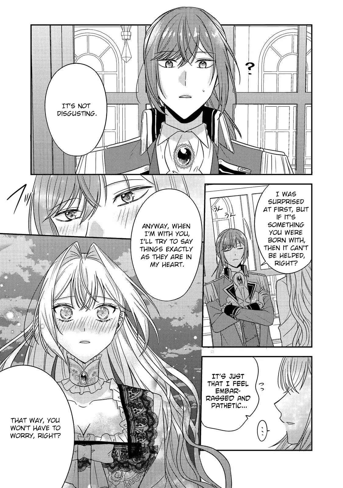 The Villainess who Can Read Minds is Playing With Her Puppy-like Prince Today Too Chapter 21 page 9 - 
