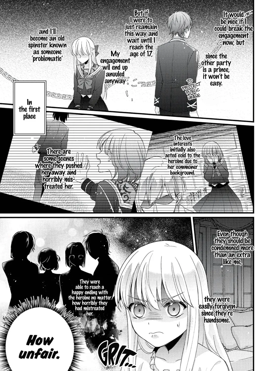 The villainess who is no better than an extra cross-dresses to be a love interest Chapter 1 page 26 - 