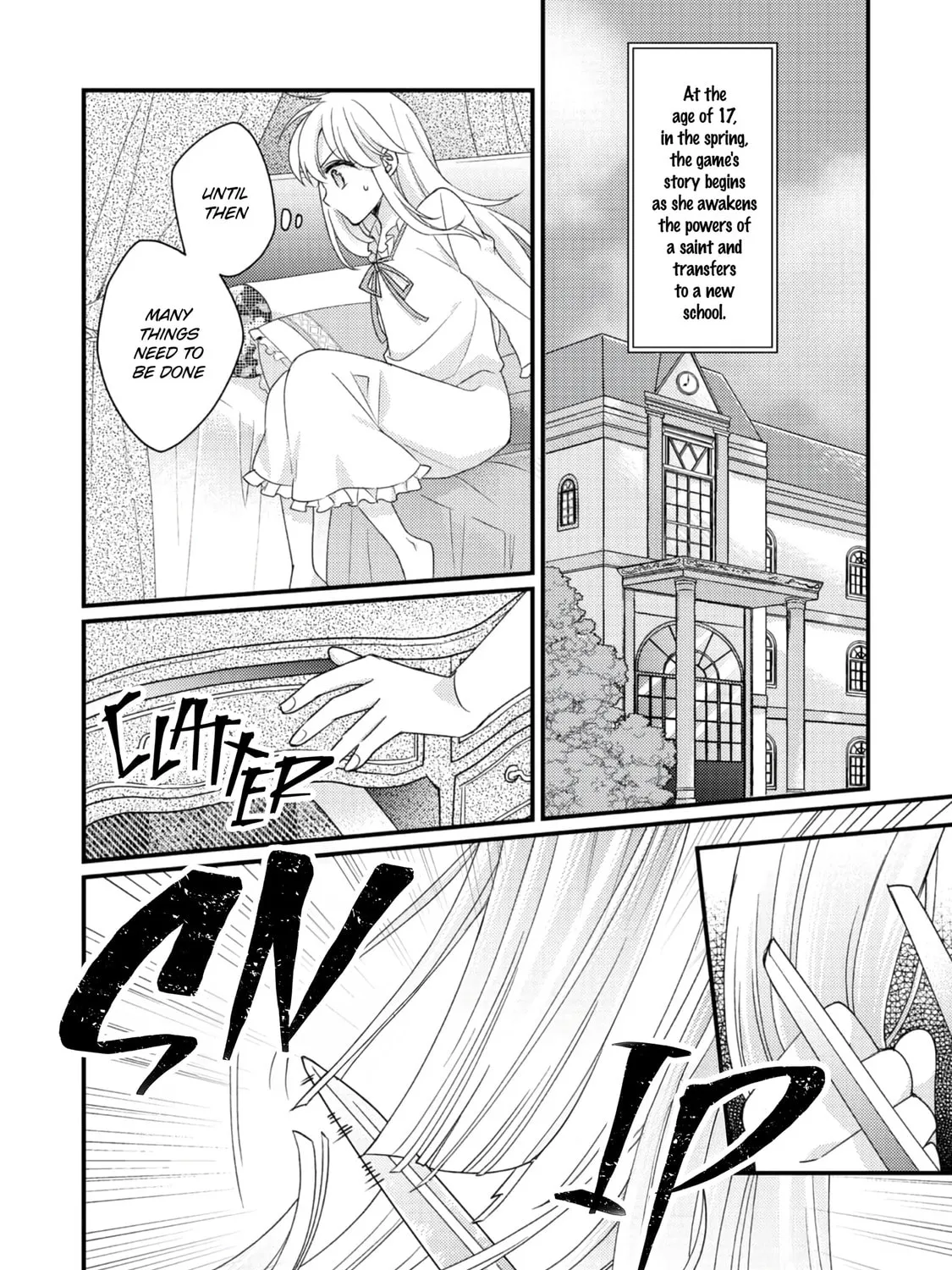 The villainess who is no better than an extra cross-dresses to be a love interest Chapter 1 page 32 - 