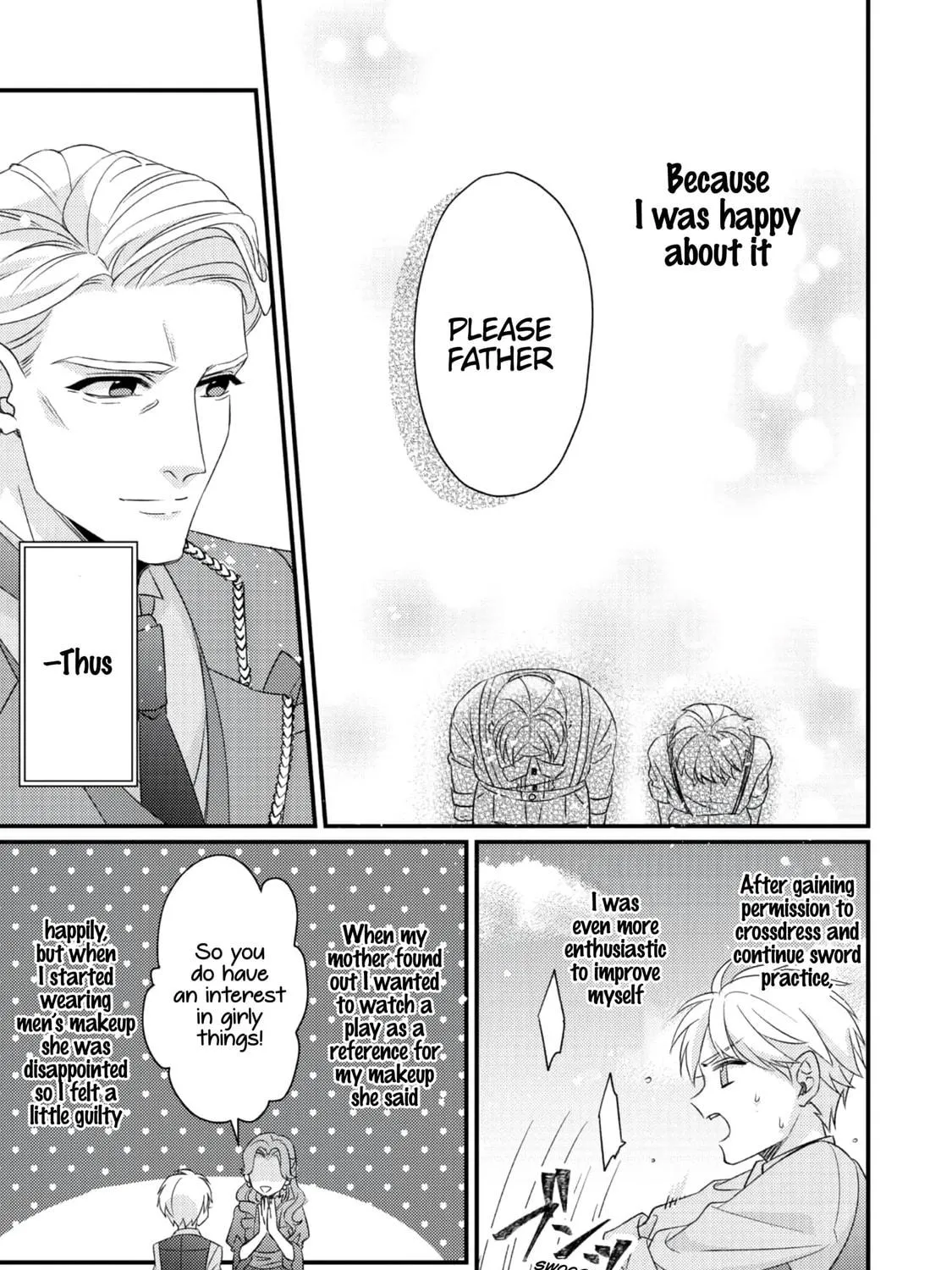 The villainess who is no better than an extra cross-dresses to be a love interest Chapter 1 page 46 - 