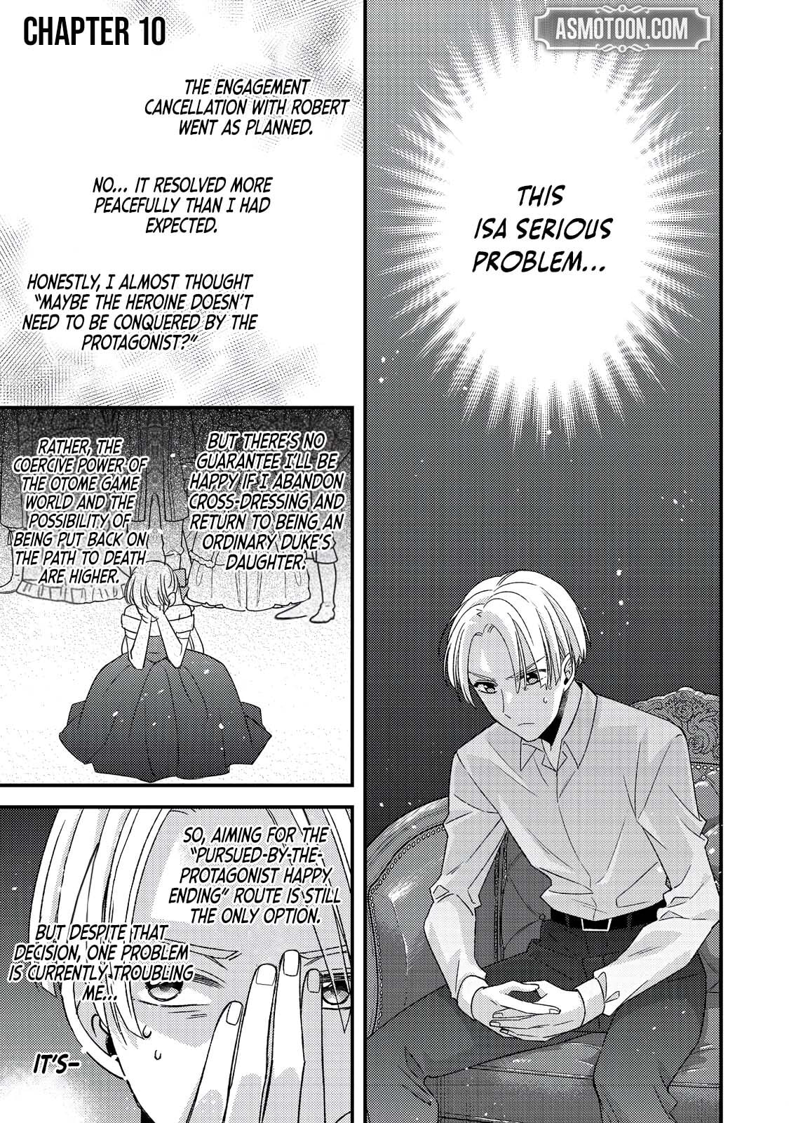 The villainess who is no better than an extra cross-dresses to be a love interest Chapter 10.1 page 2 - 