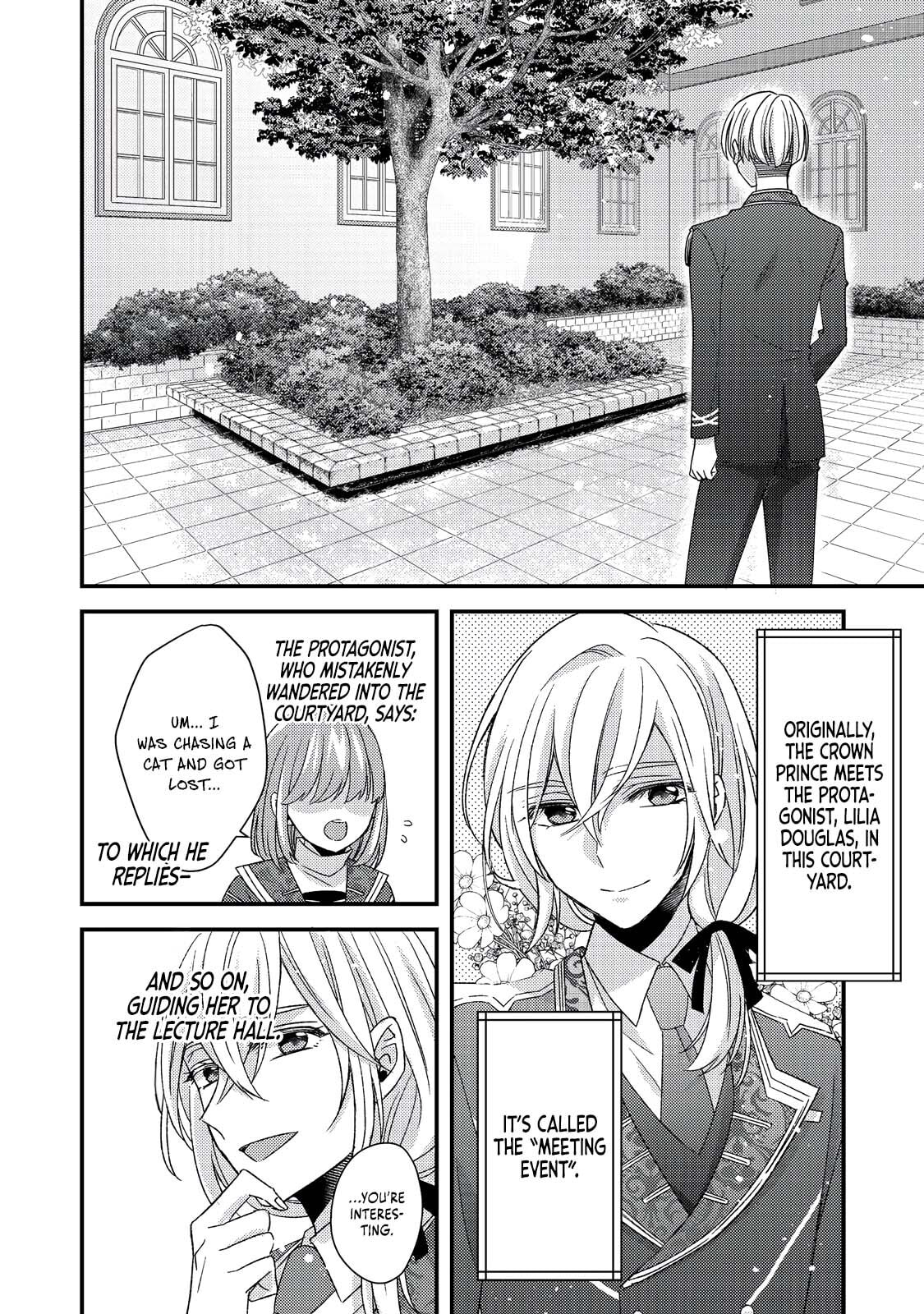The villainess who is no better than an extra cross-dresses to be a love interest Chapter 10.1 page 11 - 