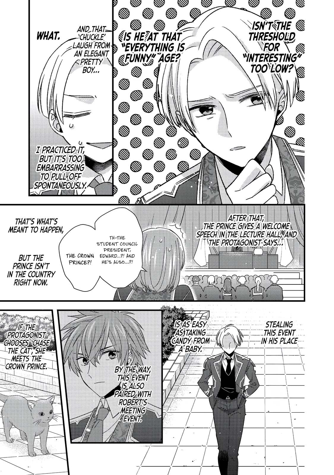 The villainess who is no better than an extra cross-dresses to be a love interest Chapter 10.1 page 12 - 