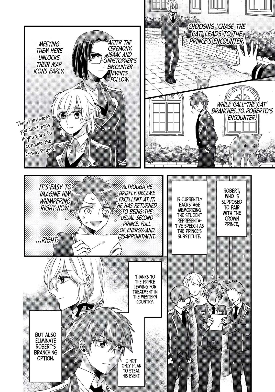 The villainess who is no better than an extra cross-dresses to be a love interest Chapter 10.1 page 13 - 