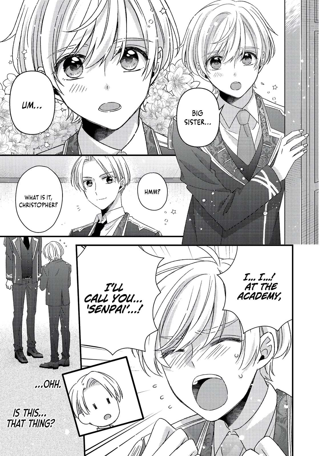 The villainess who is no better than an extra cross-dresses to be a love interest Chapter 10.1 page 8 - 