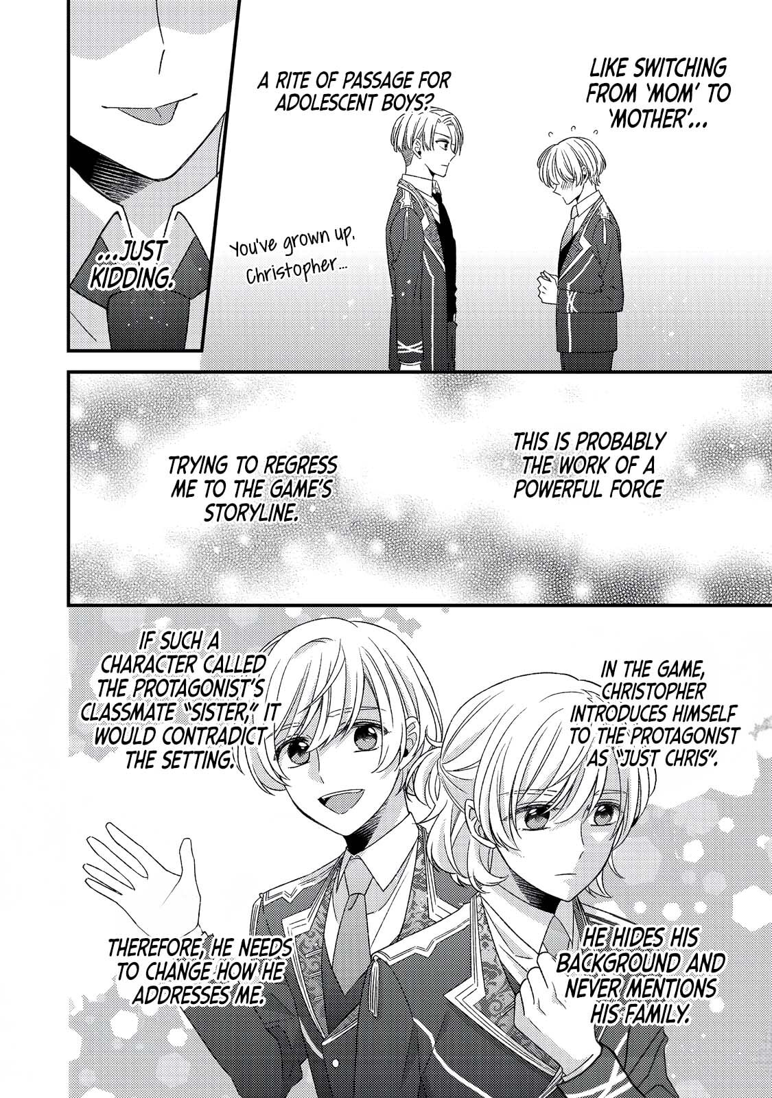The villainess who is no better than an extra cross-dresses to be a love interest Chapter 10.1 page 9 - 