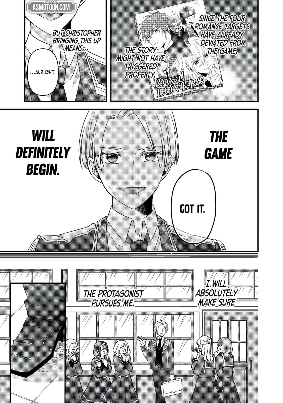 The villainess who is no better than an extra cross-dresses to be a love interest Chapter 10.1 page 10 - 