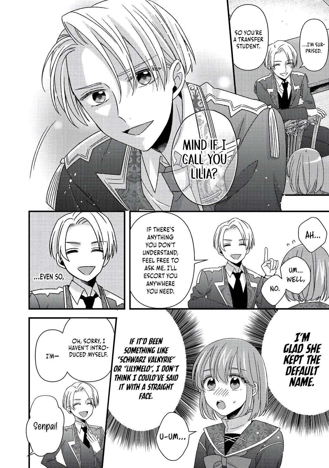 The villainess who is no better than an extra cross-dresses to be a love interest Chapter 10.2 page 15 - 