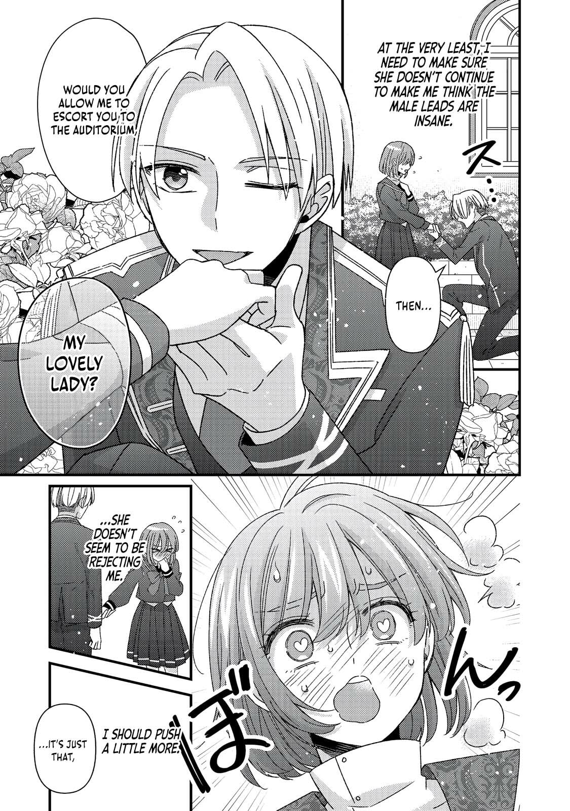 The villainess who is no better than an extra cross-dresses to be a love interest Chapter 10.2 page 4 - 