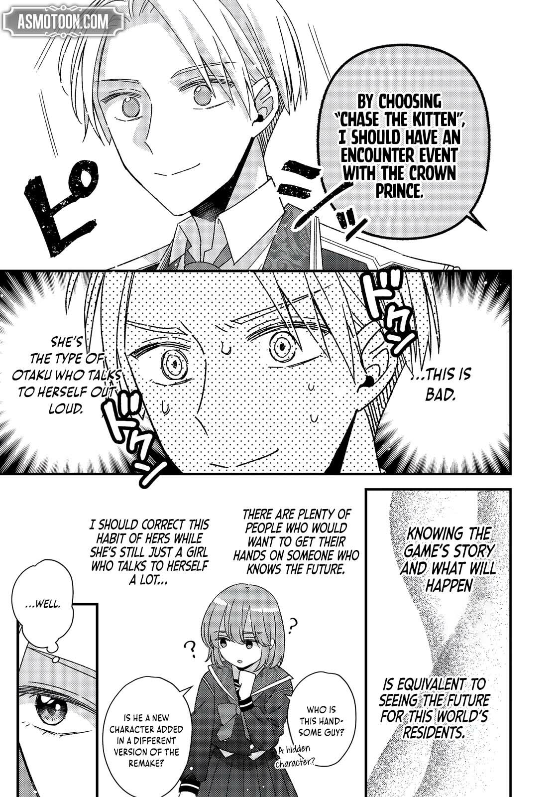 The villainess who is no better than an extra cross-dresses to be a love interest Chapter 10.2 page 6 - 