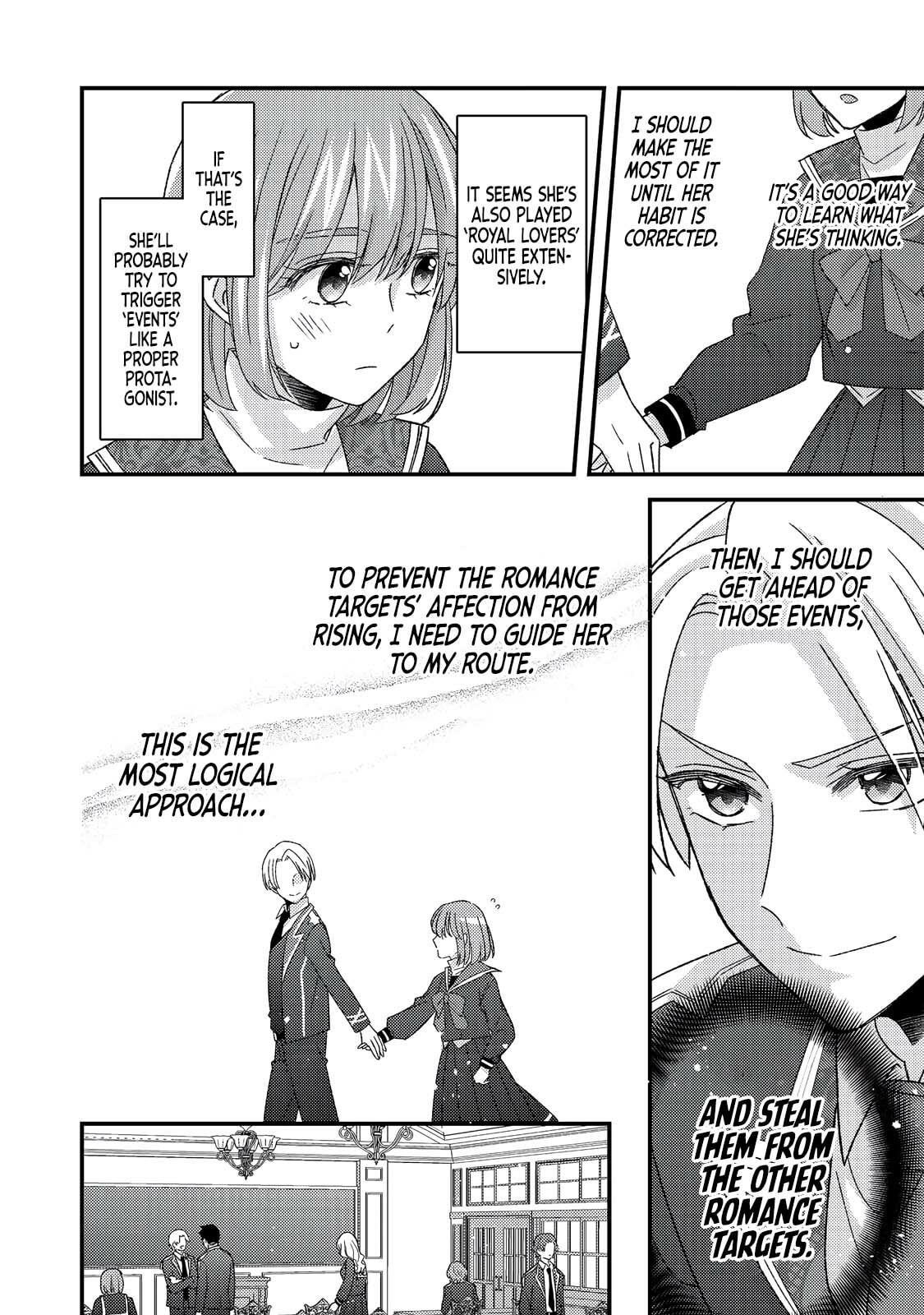 The villainess who is no better than an extra cross-dresses to be a love interest Chapter 10.2 page 7 - 