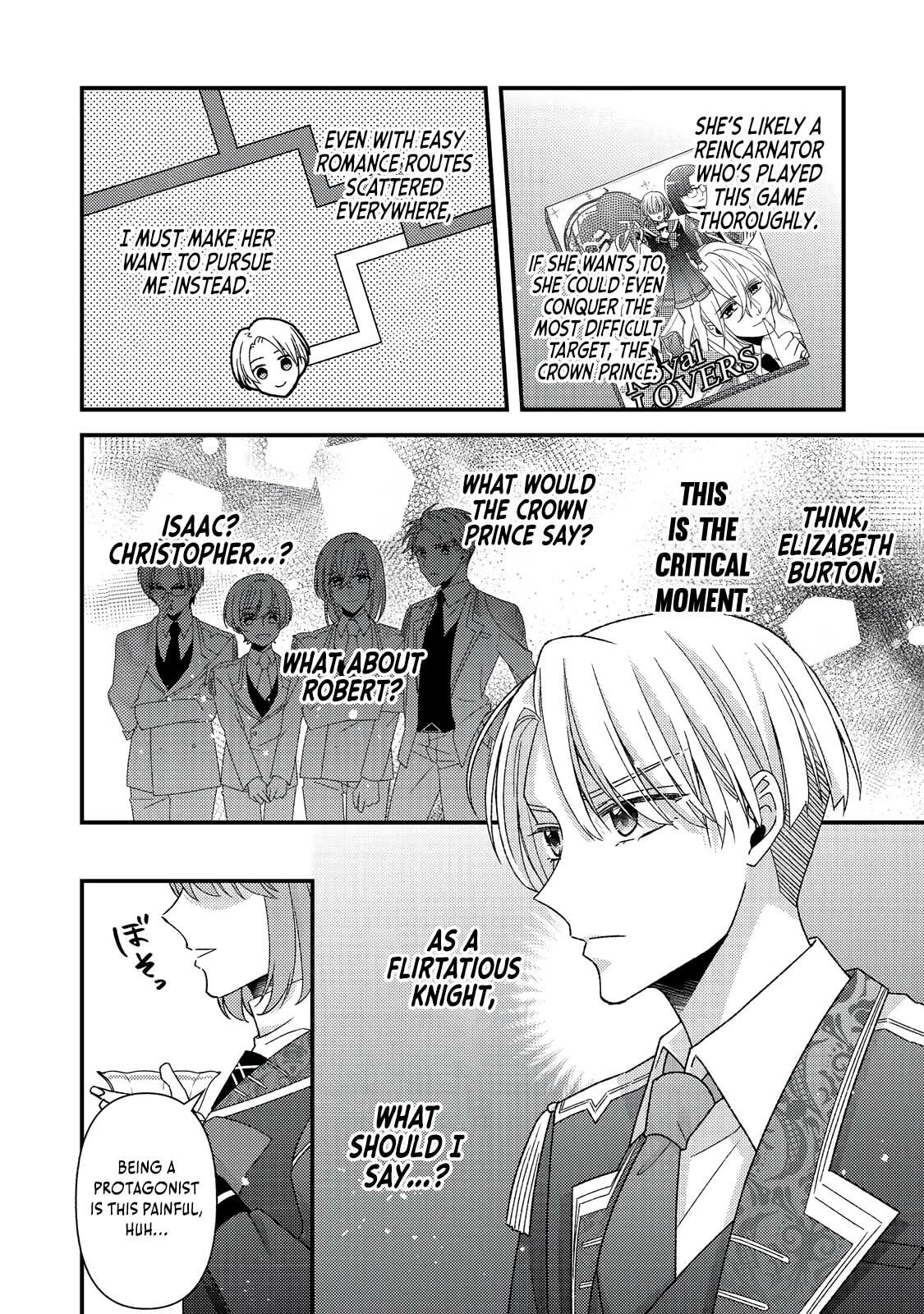 The villainess who is no better than an extra cross-dresses to be a love interest Chapter 11.1 page 11 - 