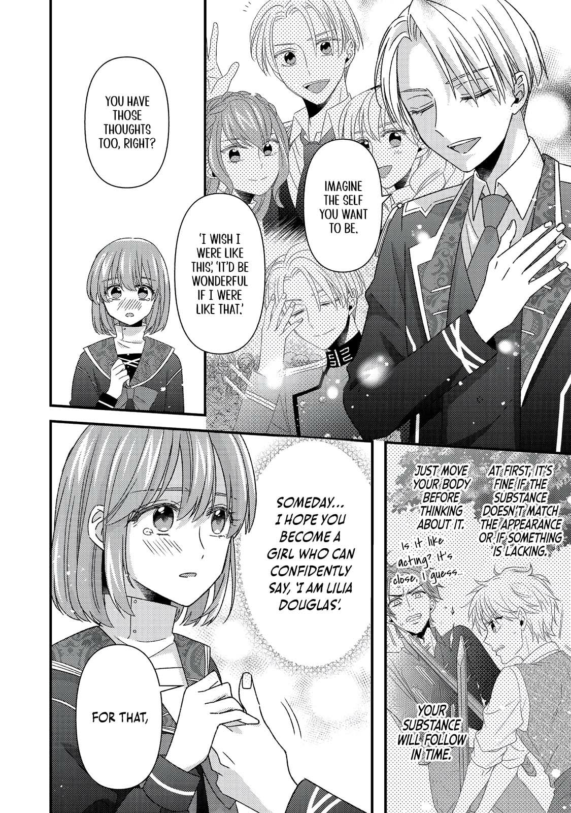 The villainess who is no better than an extra cross-dresses to be a love interest Chapter 11.1 page 15 - 