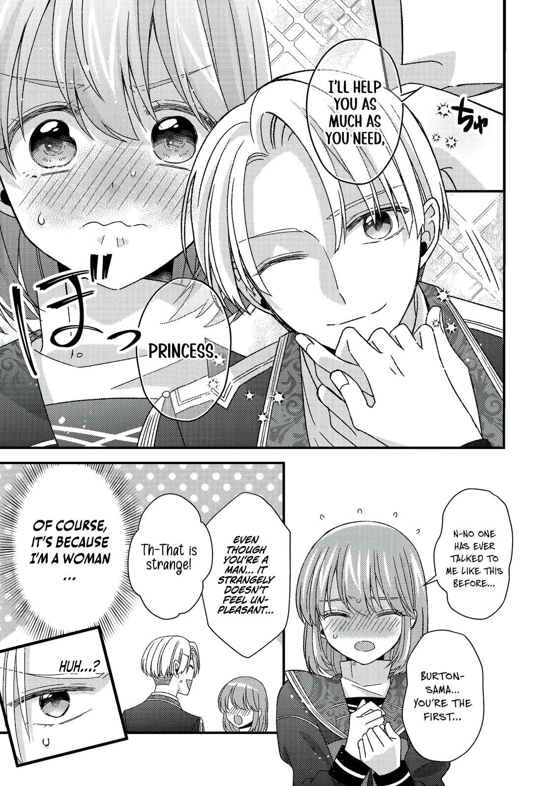 The villainess who is no better than an extra cross-dresses to be a love interest Chapter 11.1 page 16 - 