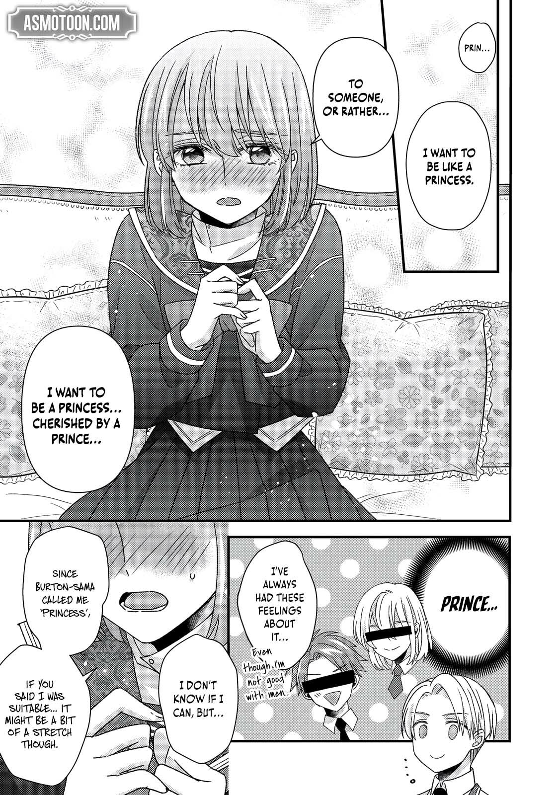 The villainess who is no better than an extra cross-dresses to be a love interest Chapter 11.1 page 18 - 