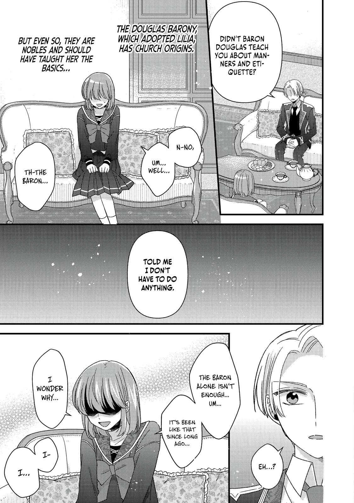 The villainess who is no better than an extra cross-dresses to be a love interest Chapter 11.1 page 4 - 