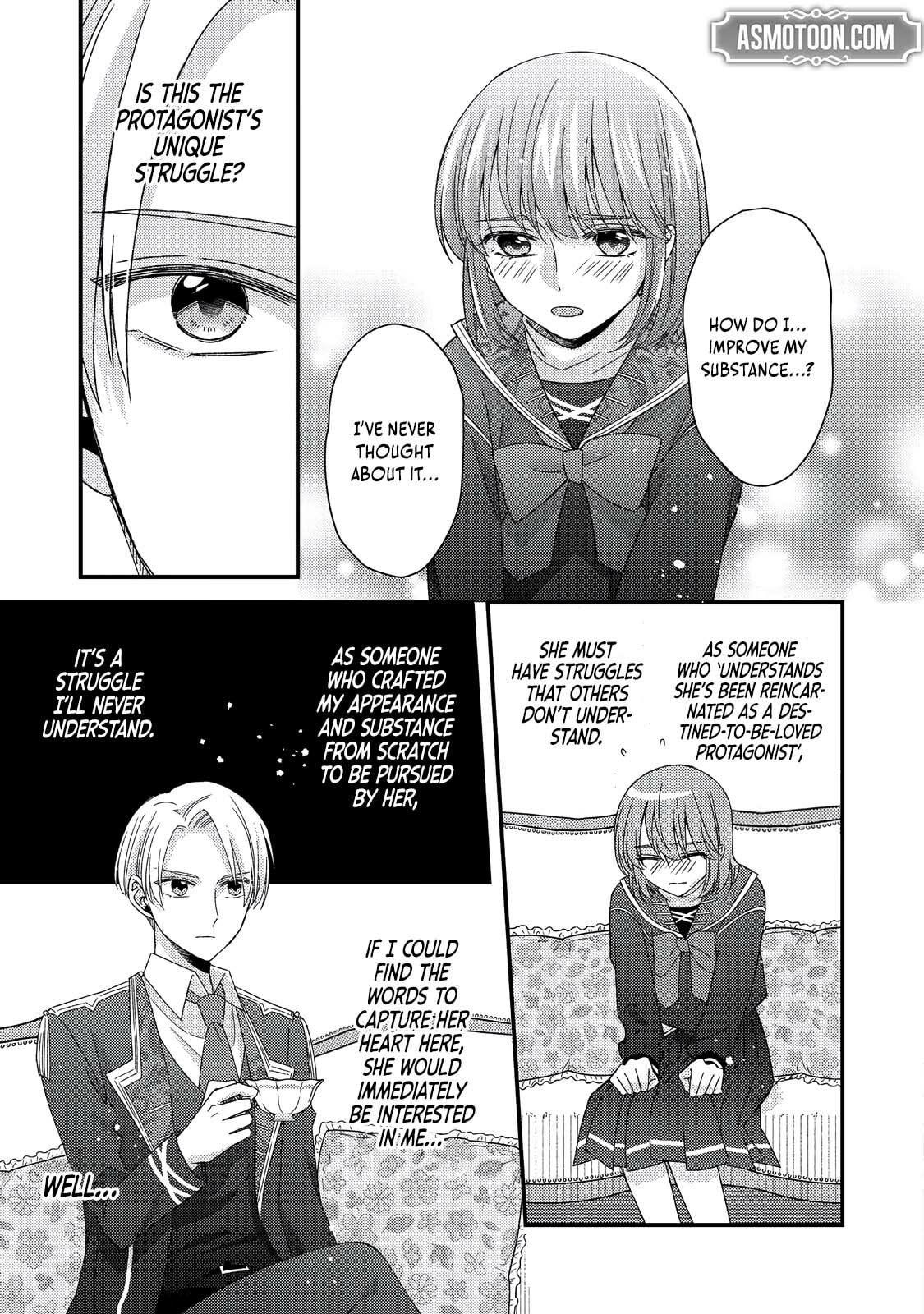 The villainess who is no better than an extra cross-dresses to be a love interest Chapter 11.1 page 10 - 