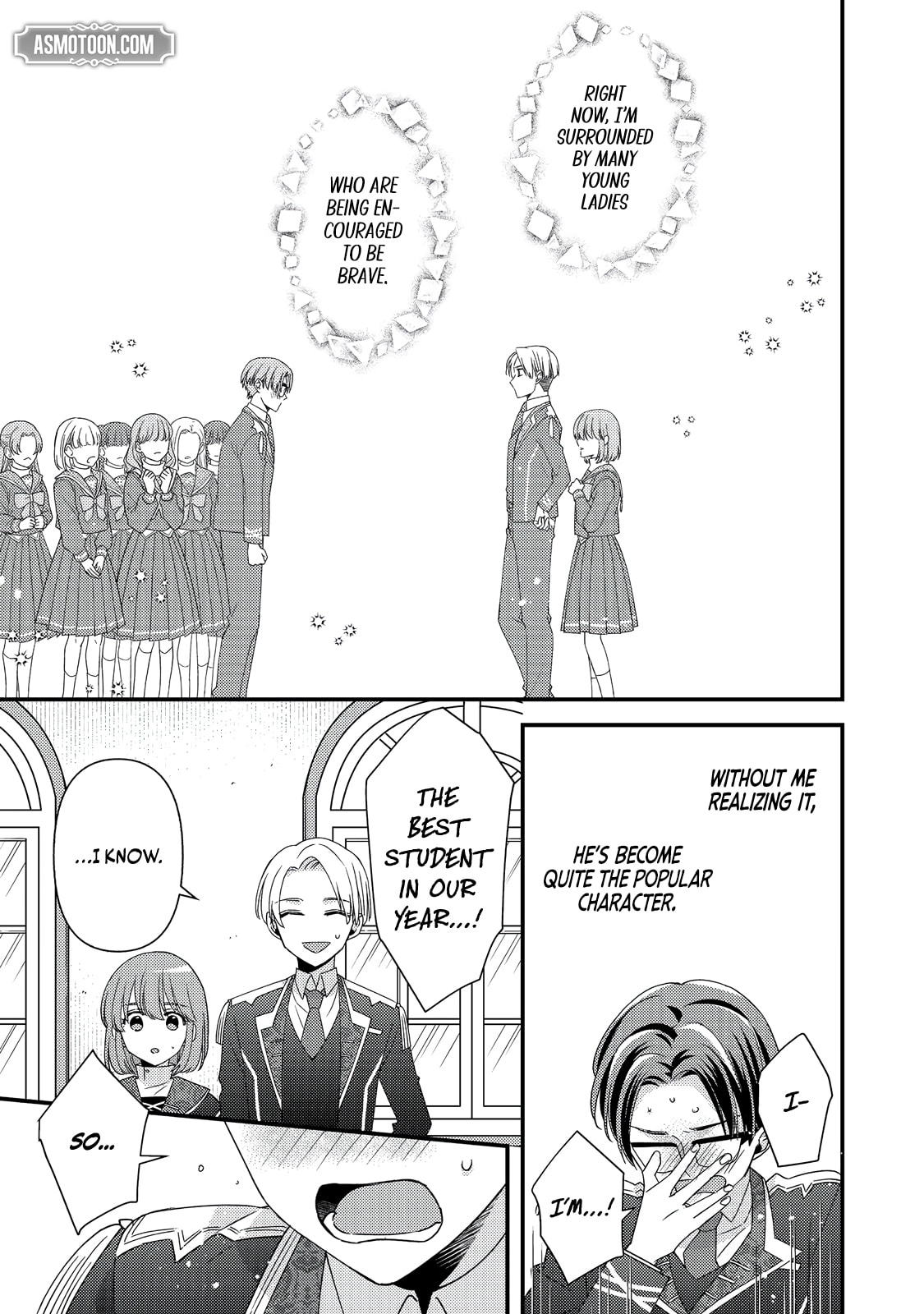 The villainess who is no better than an extra cross-dresses to be a love interest Chapter 11.2 page 13 - 