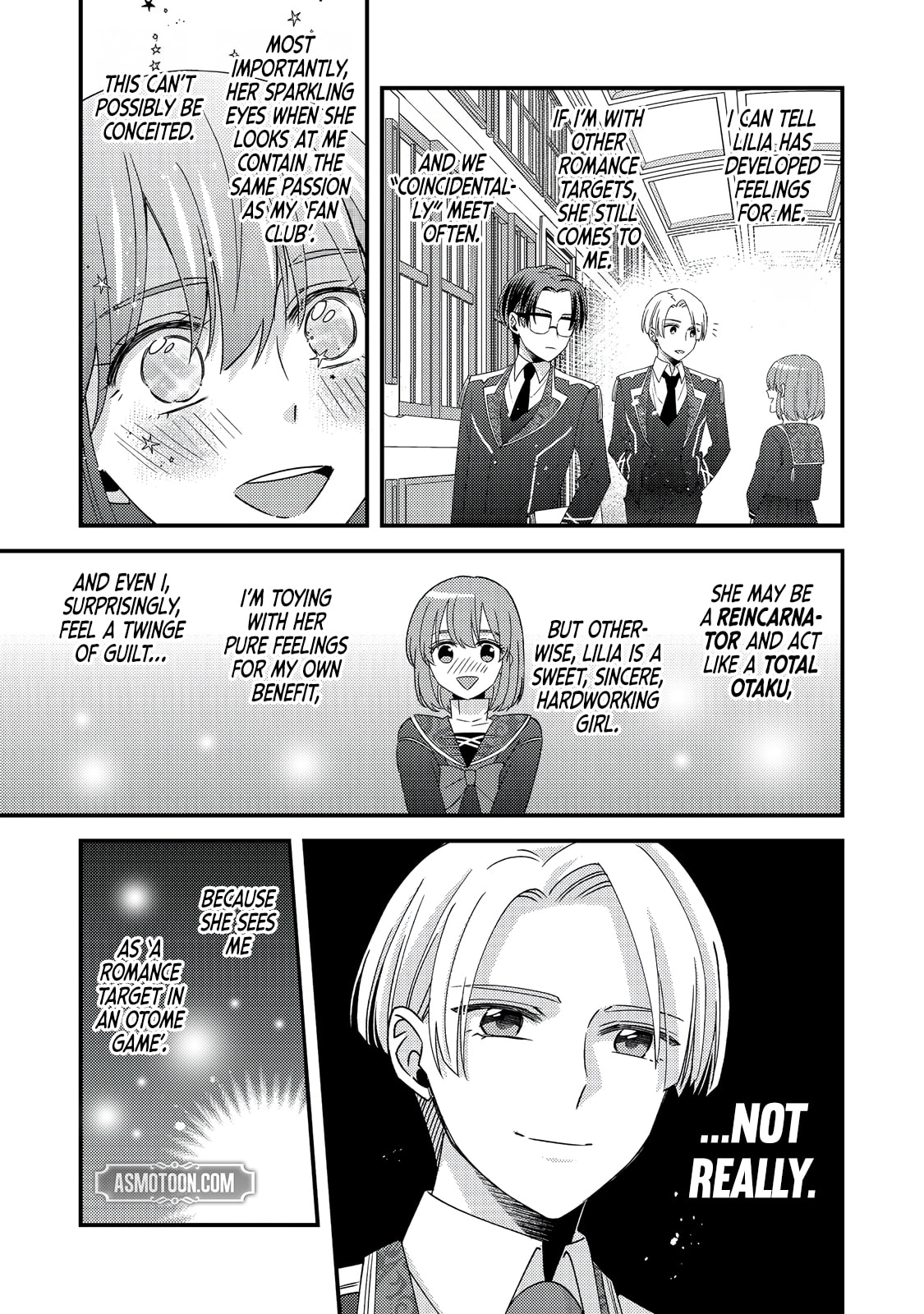 The villainess who is no better than an extra cross-dresses to be a love interest Chapter 11.2 page 5 - 