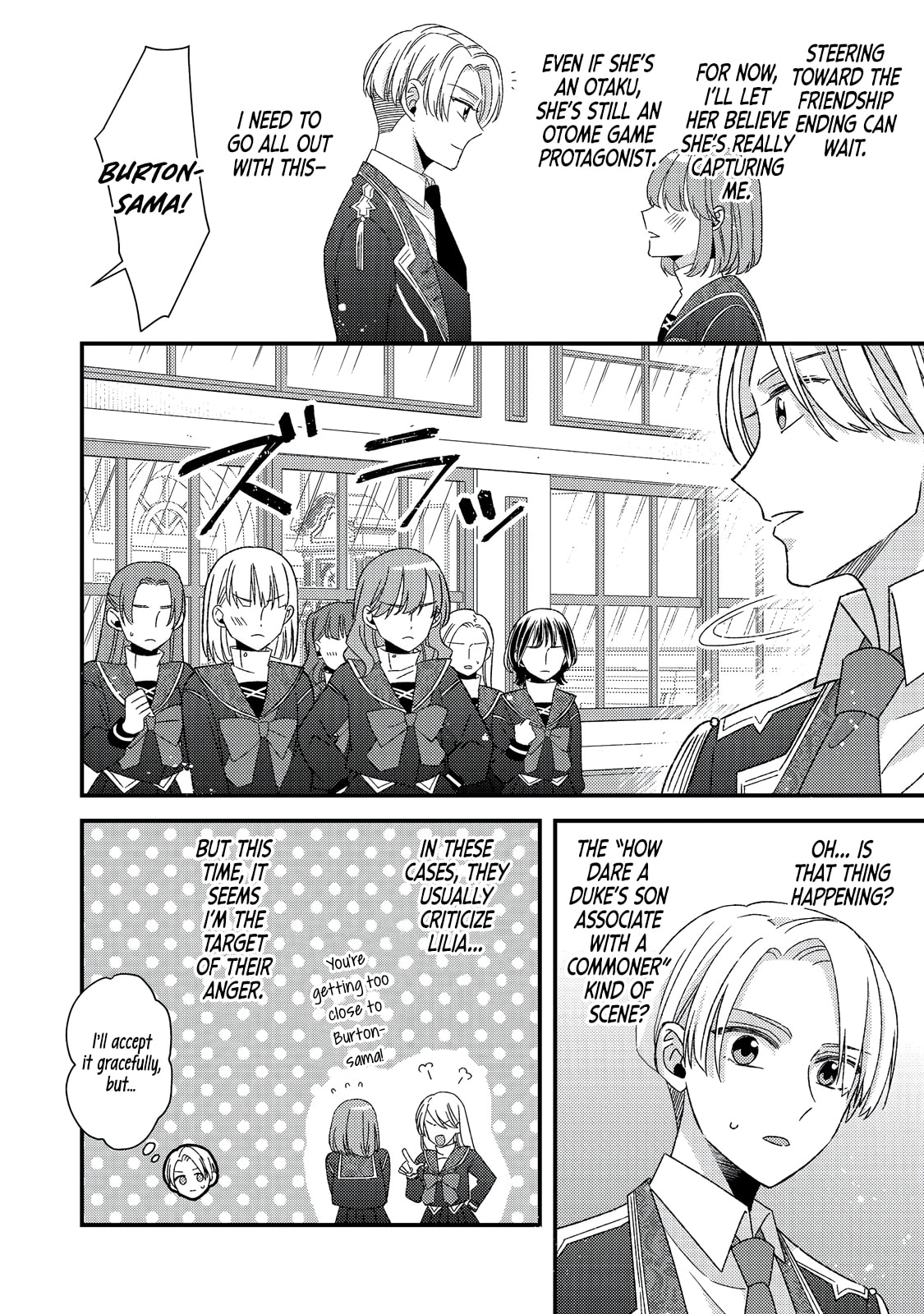The villainess who is no better than an extra cross-dresses to be a love interest Chapter 11.2 page 8 - 