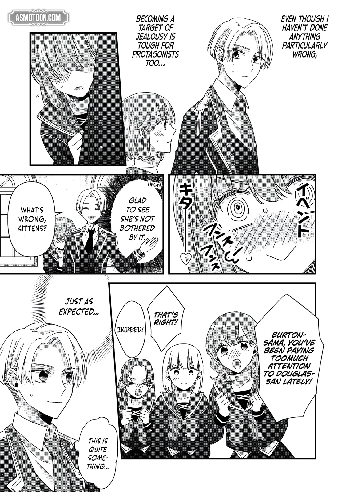 The villainess who is no better than an extra cross-dresses to be a love interest Chapter 11.2 page 9 - 