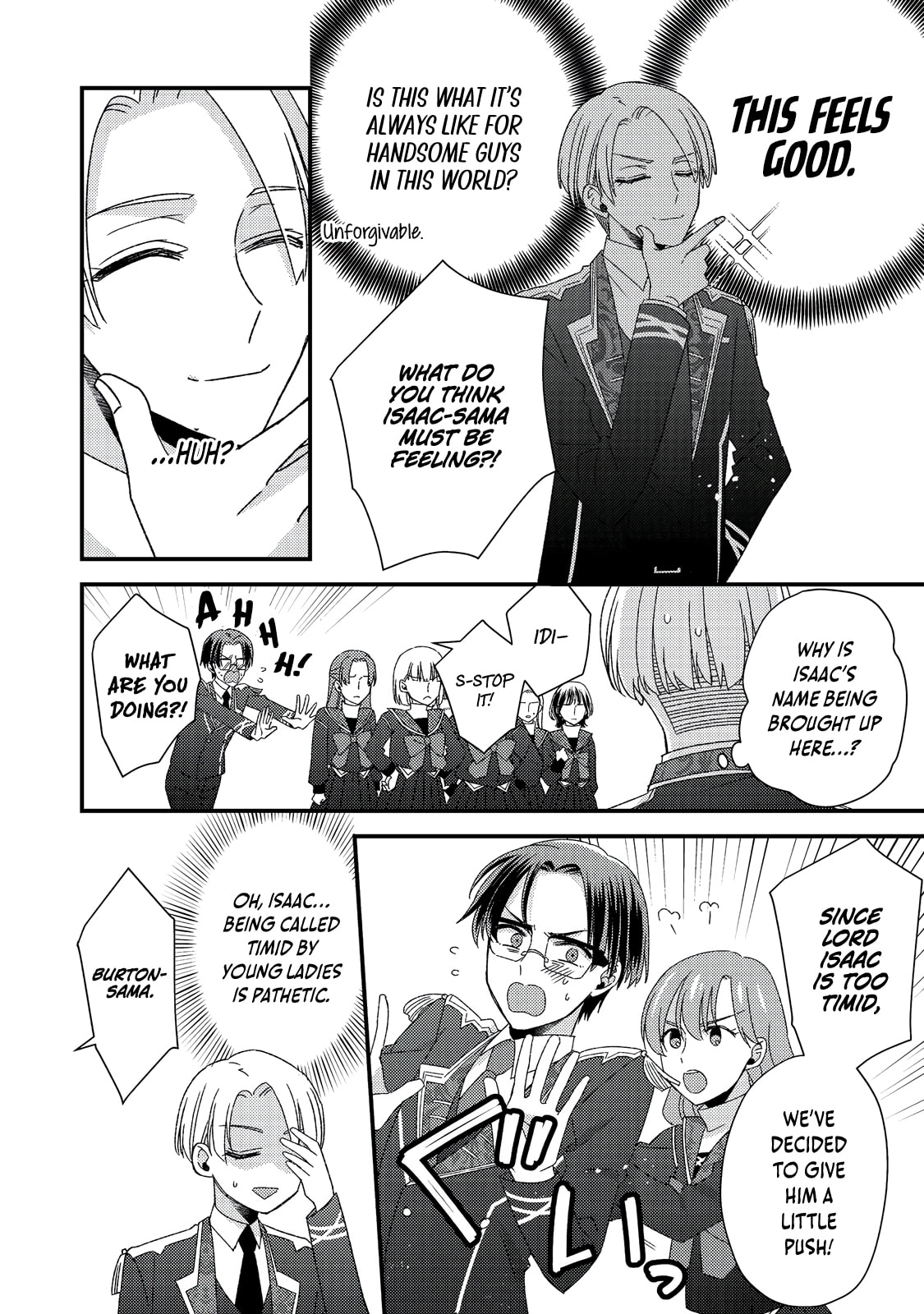 The villainess who is no better than an extra cross-dresses to be a love interest Chapter 11.2 page 10 - 
