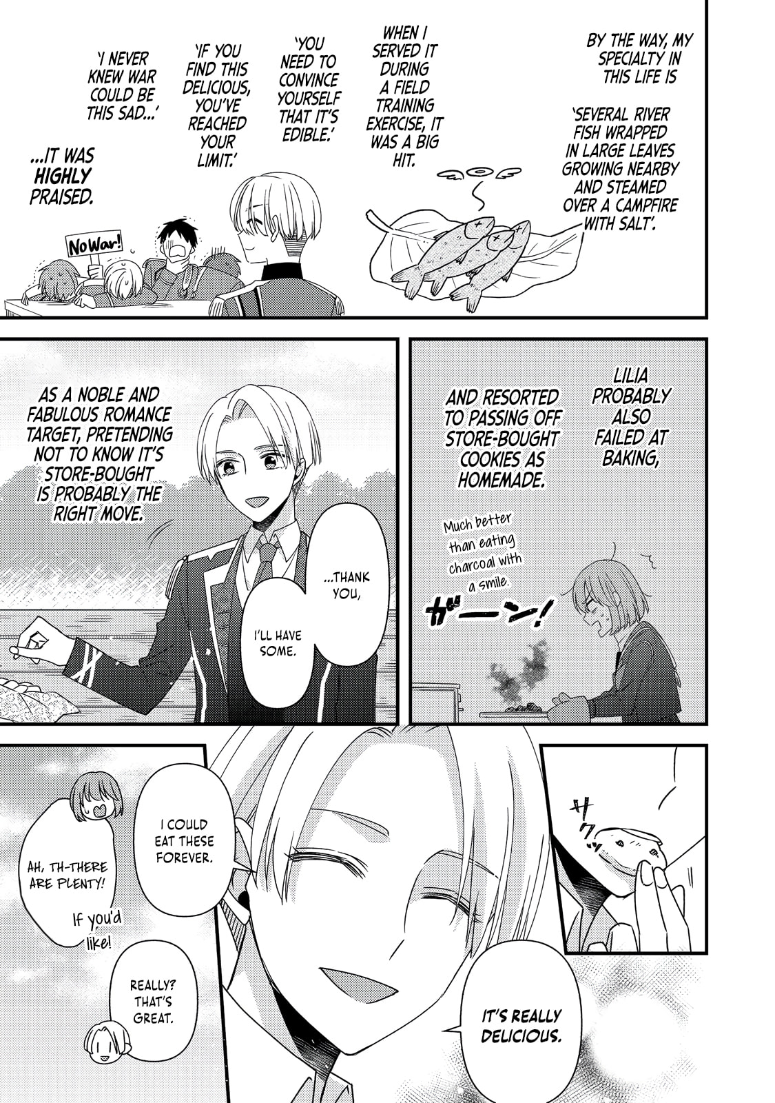 The villainess who is no better than an extra cross-dresses to be a love interest Chapter 12.1 page 6 - 