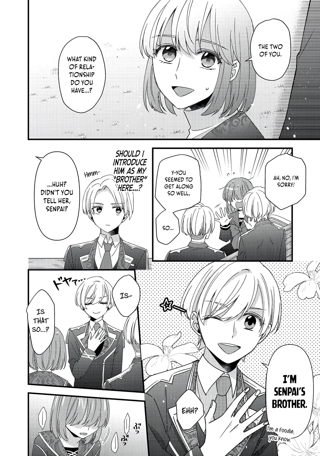 The villainess who is no better than an extra cross-dresses to be a love interest Chapter 12.1 page 9 - 