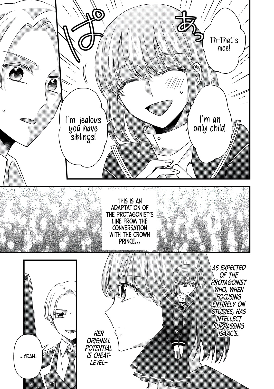 The villainess who is no better than an extra cross-dresses to be a love interest Chapter 12.1 page 10 - 