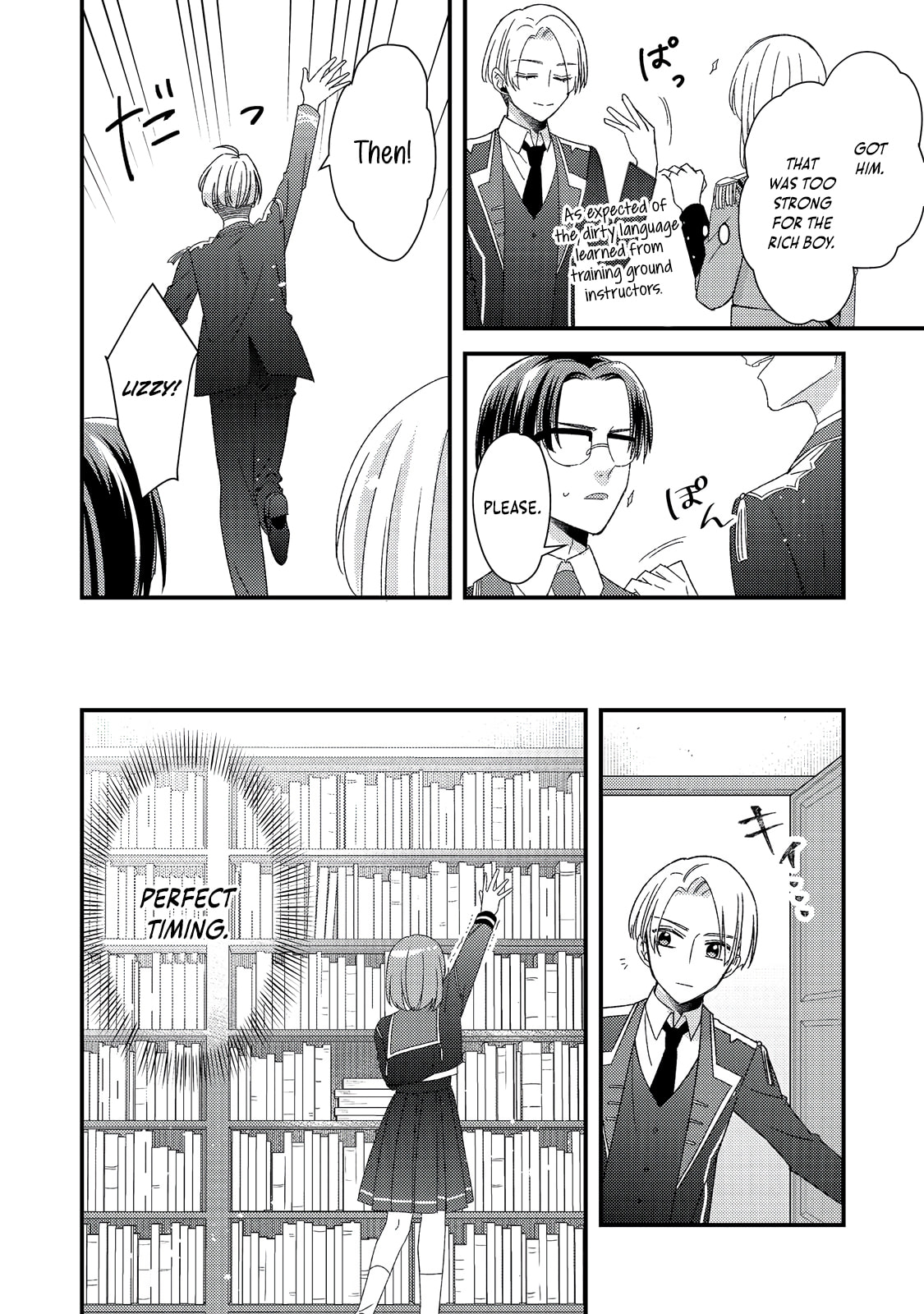 The villainess who is no better than an extra cross-dresses to be a love interest Chapter 12.2 page 12 - 