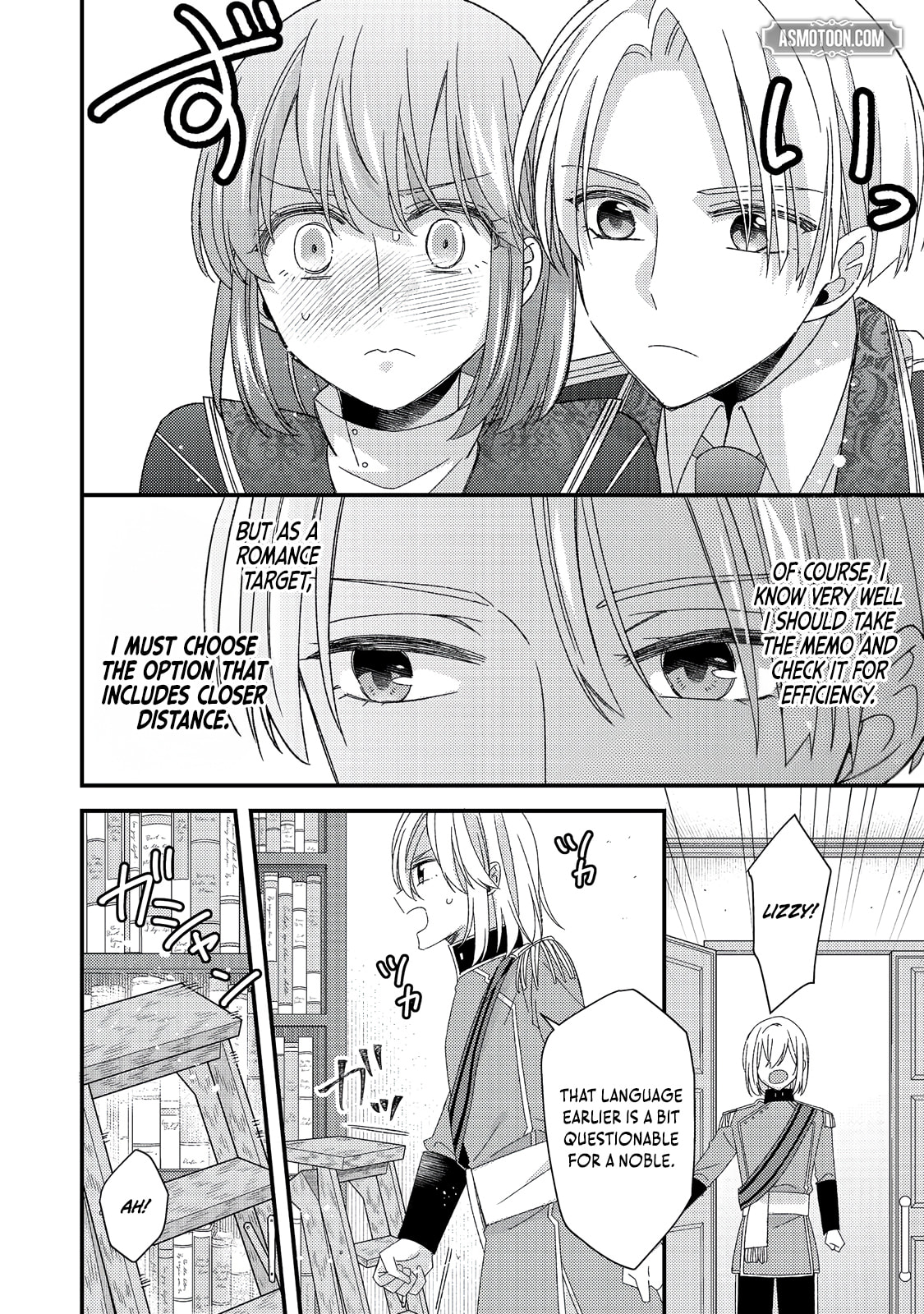 The villainess who is no better than an extra cross-dresses to be a love interest Chapter 12.2 page 14 - 